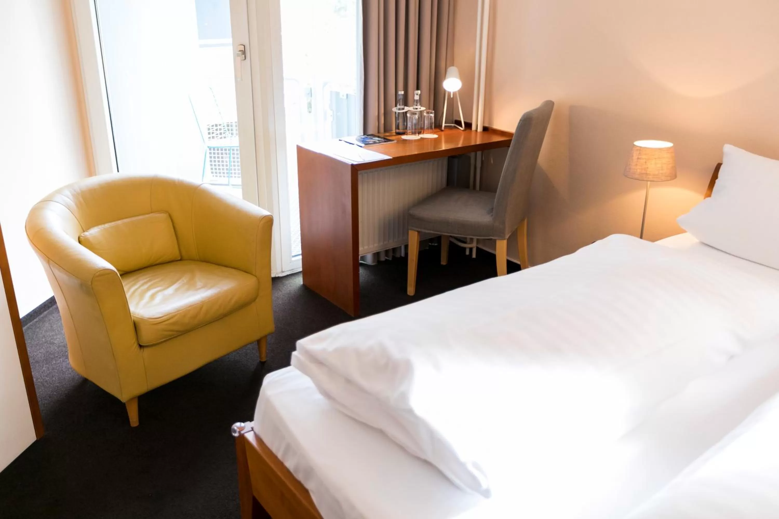 Decorative detail, Bed in Wald & Golfhotel Lottental