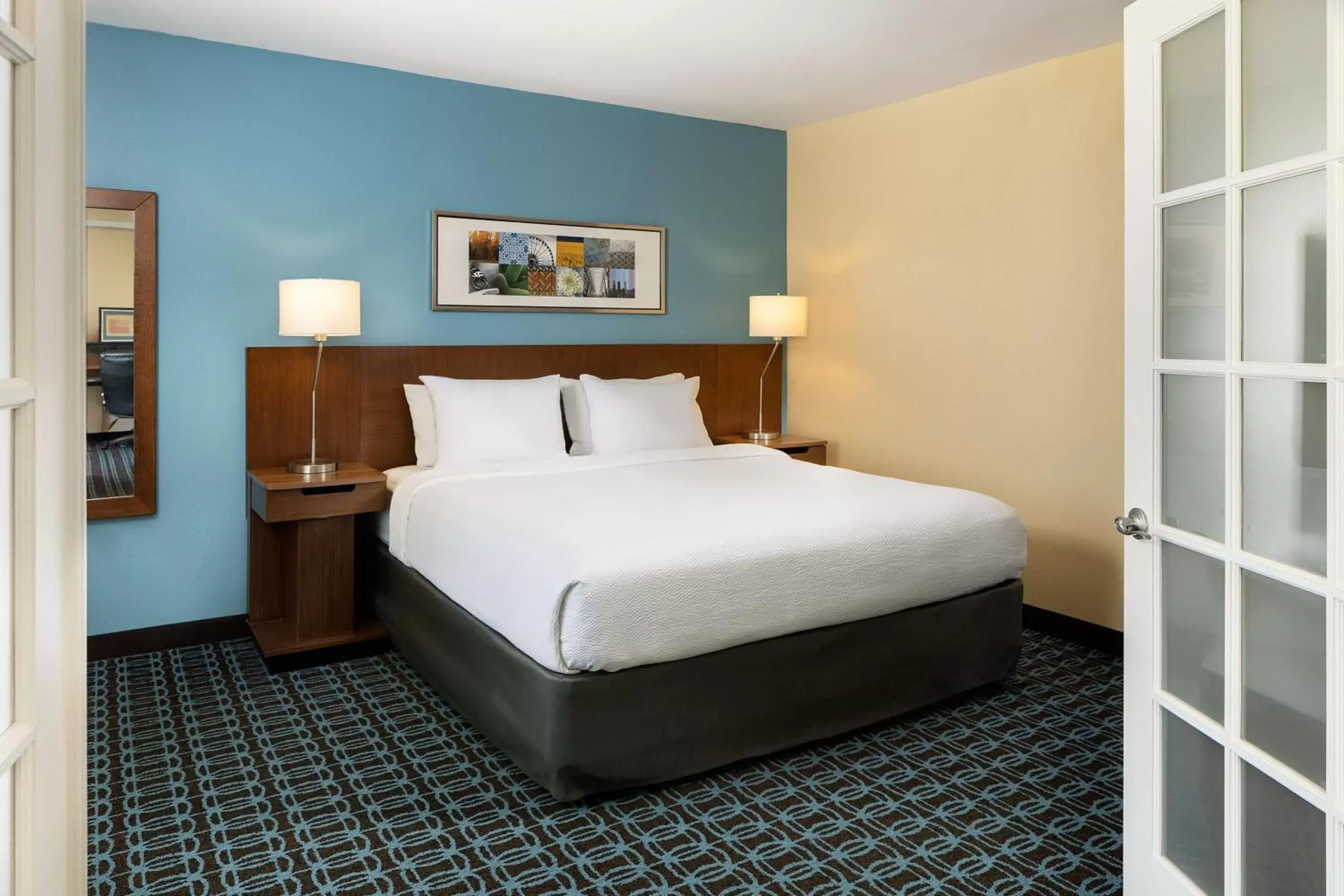 Bedroom, Bed in Fairfield Inn & Suites Raleigh Durham Airport Research Triangle Park