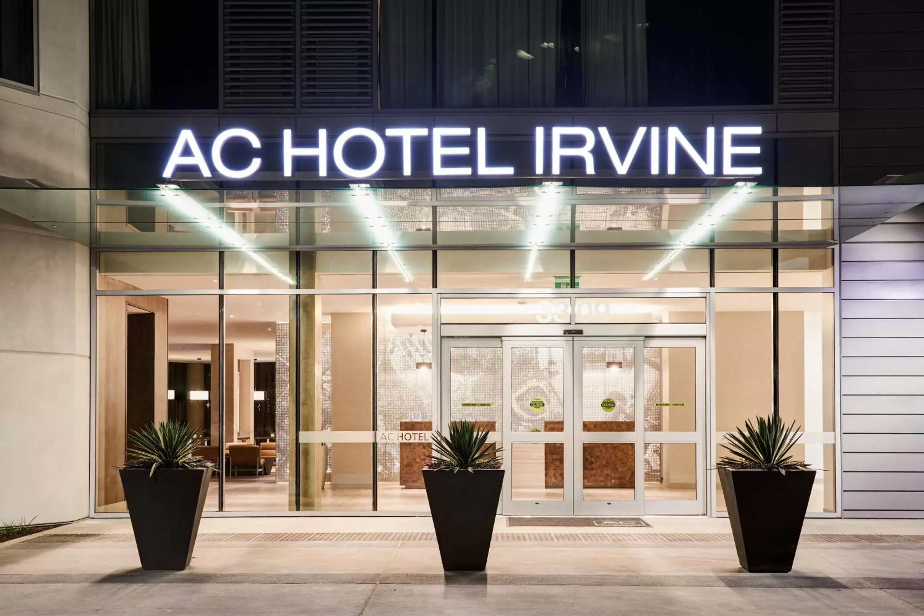 Property building in AC Hotel by Marriott Irvine