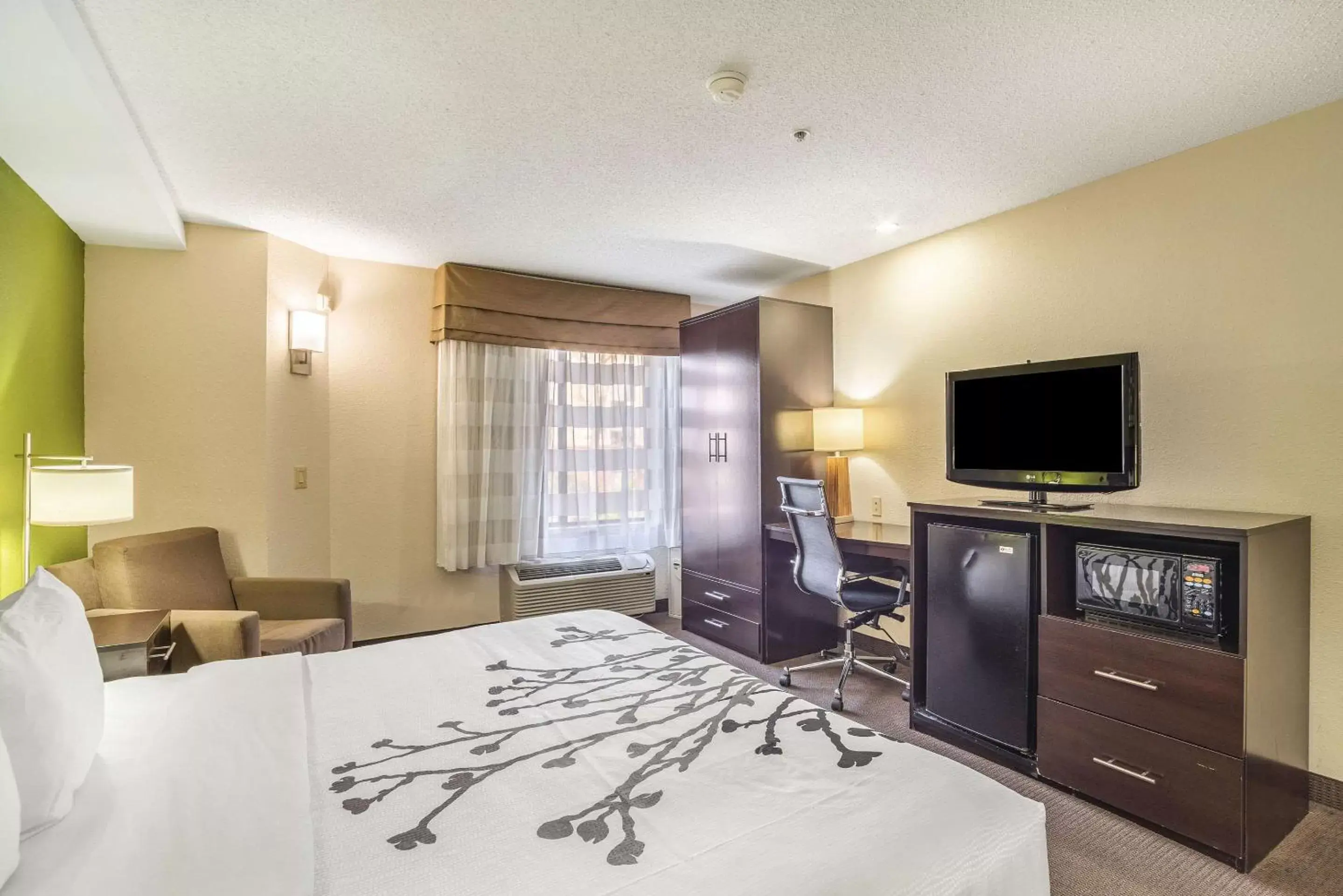 Photo of the whole room, TV/Entertainment Center in Sleep Inn Aiken