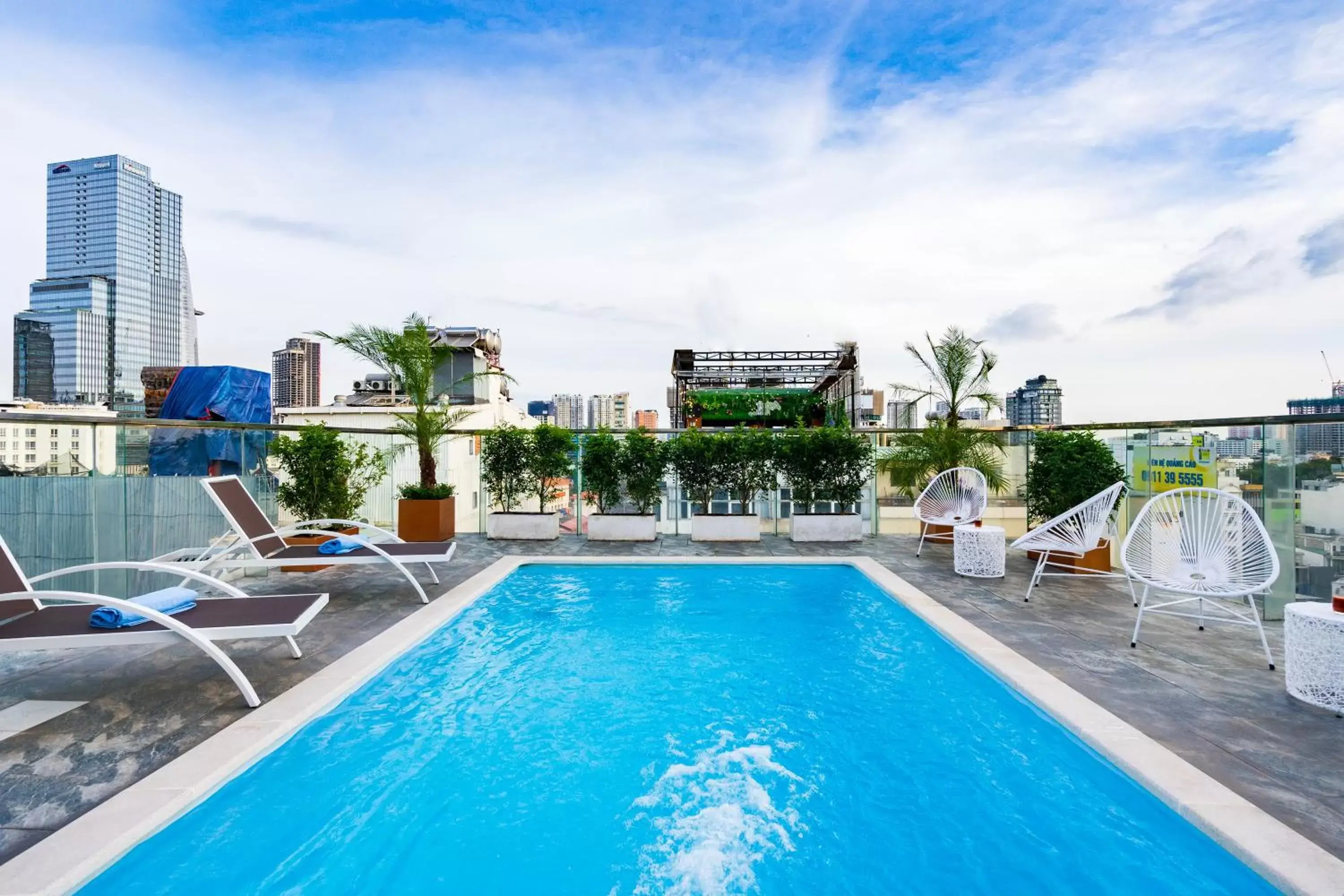 Swimming pool in Jovia Hotel Swimming pool in Jovia Hotel