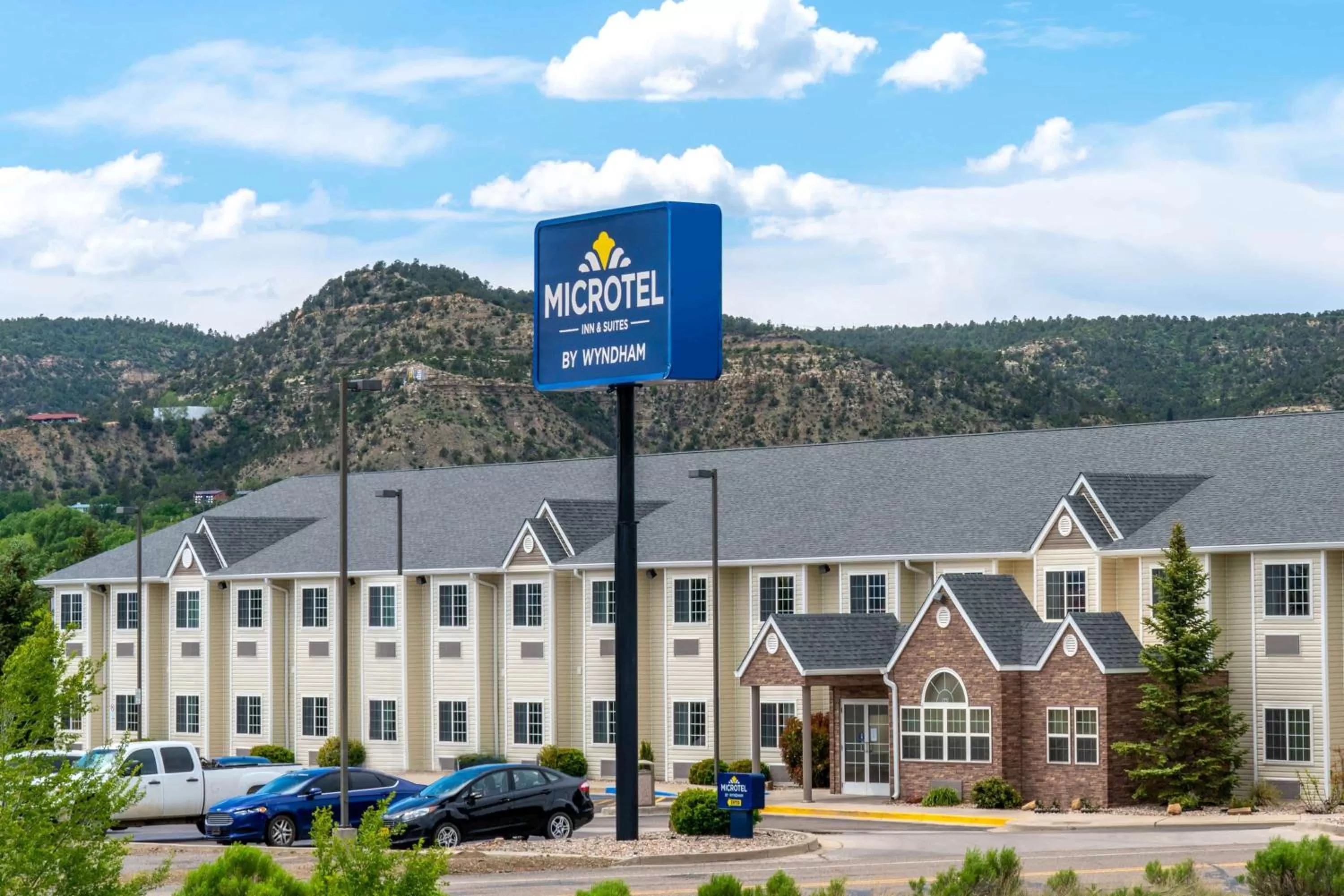 Property building in Microtel Inn & Suites