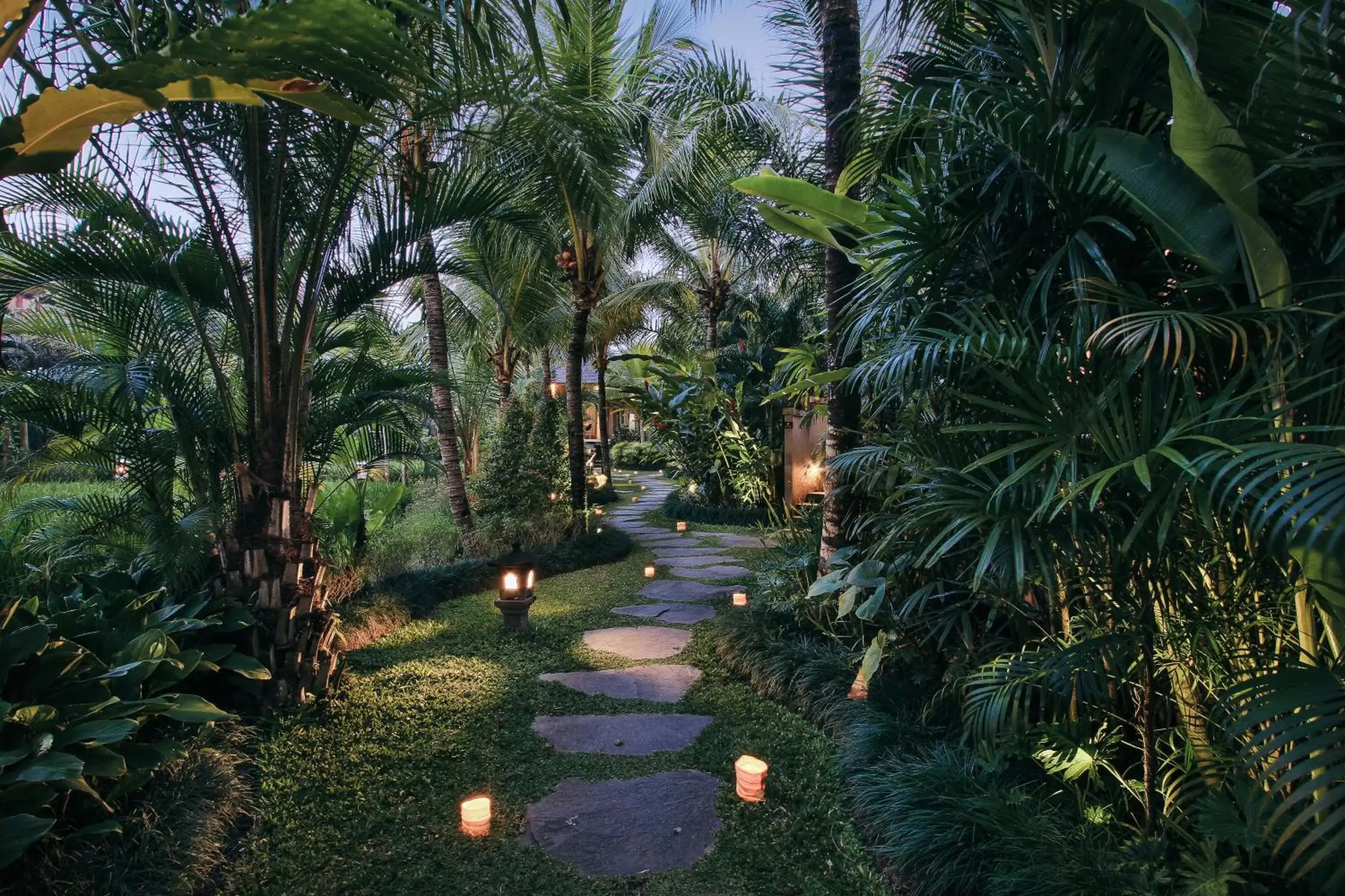 Natural landscape, Pool View in The Sankara Resort by Pramana