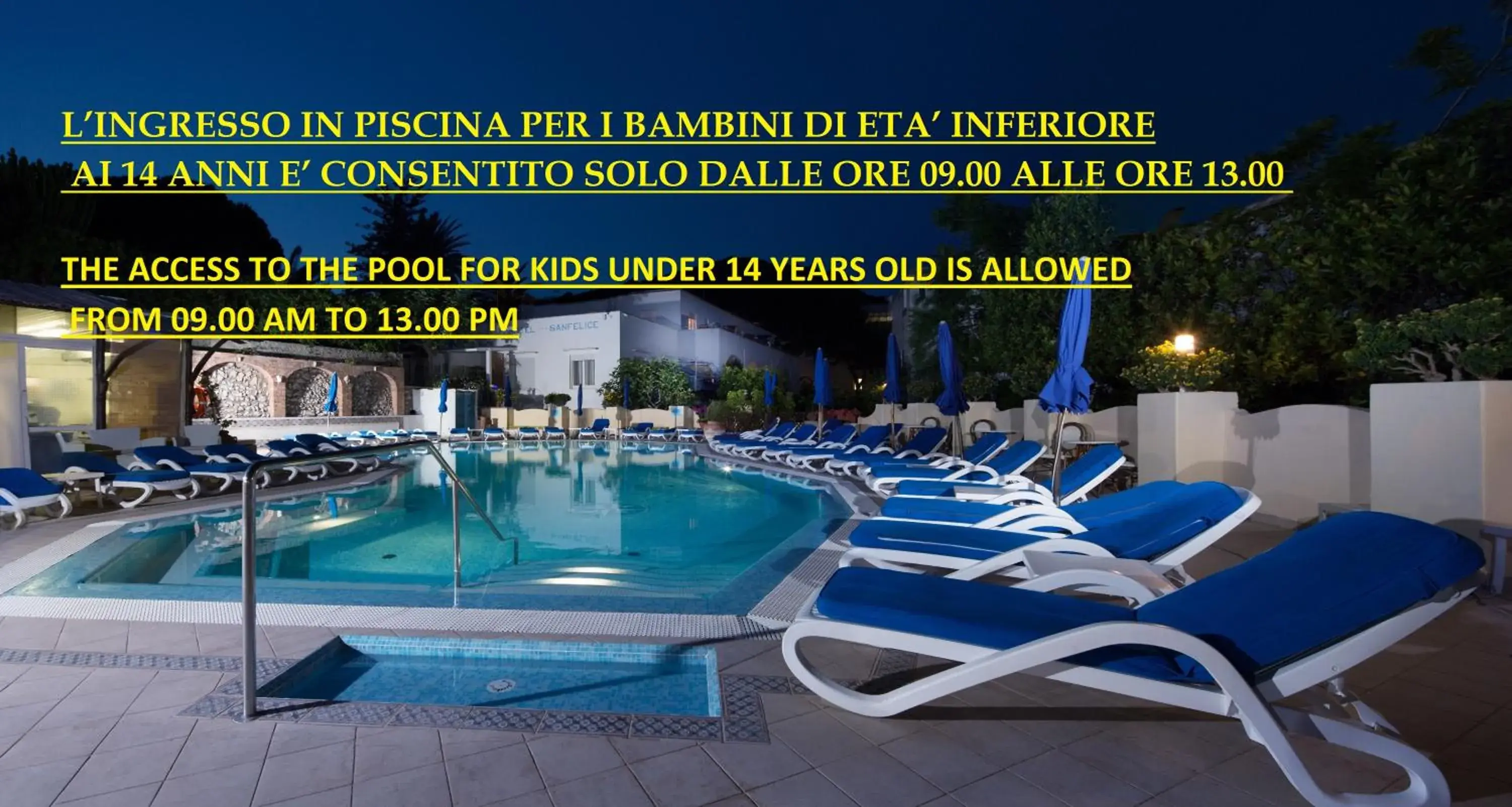 Swimming Pool in Hotel San Felice