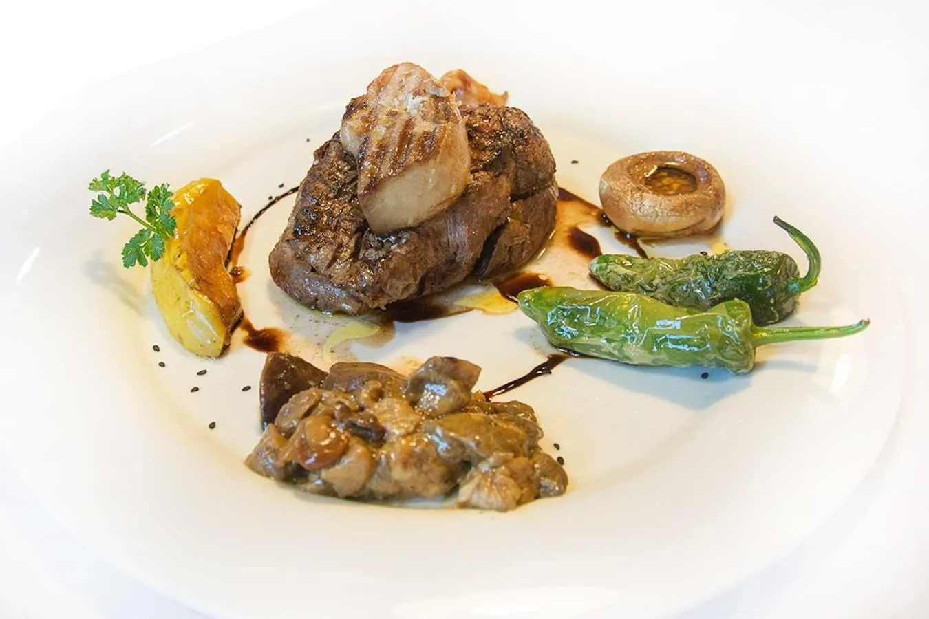 Food close-up in Posada Doña Urraca