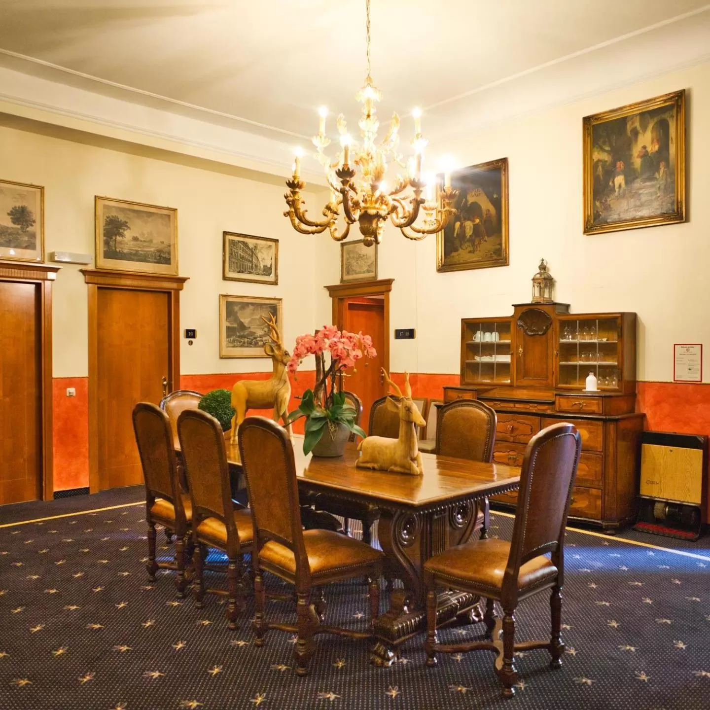 Patio in Schlosshotel Grünwald