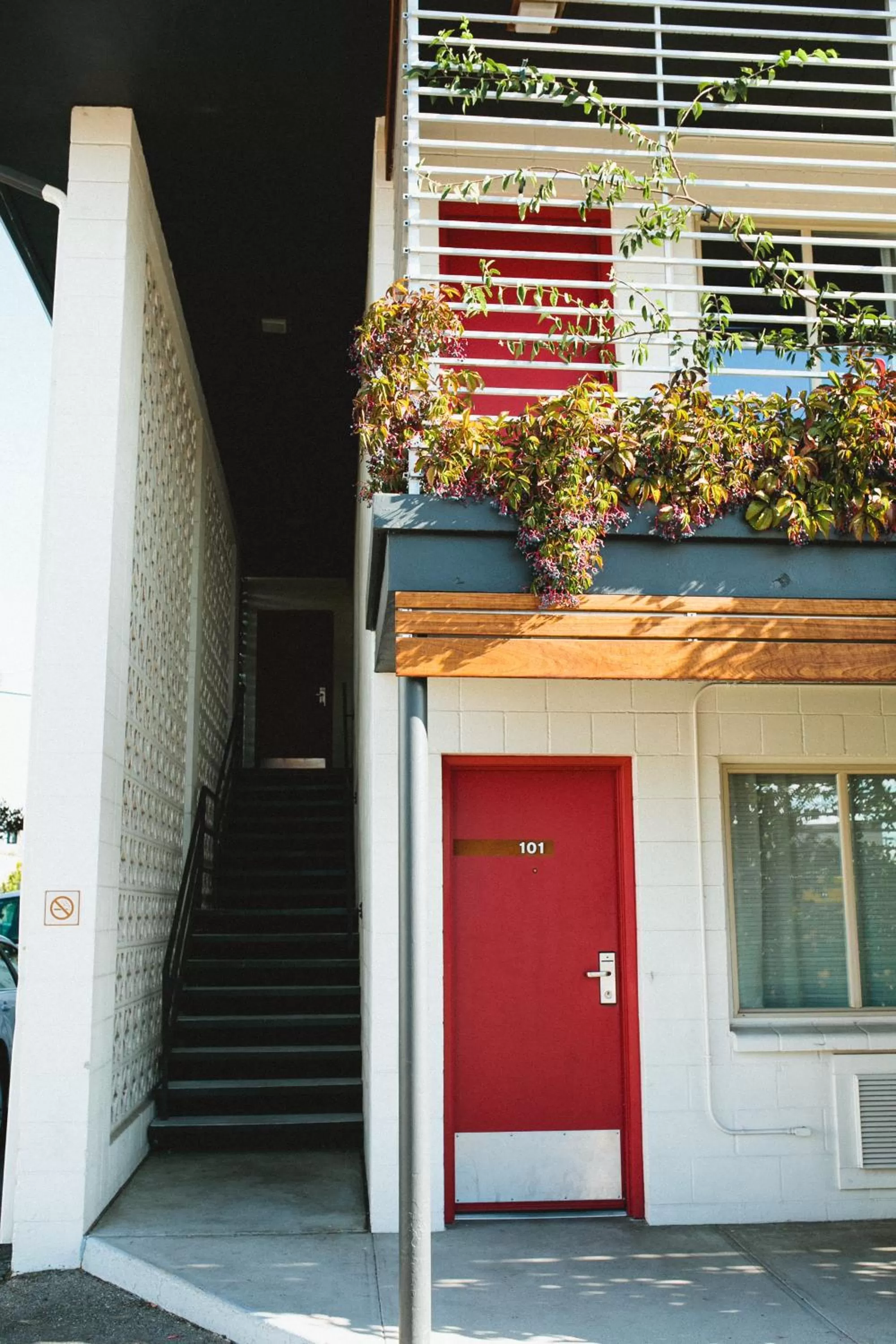 Facade/entrance in Modern Hotel