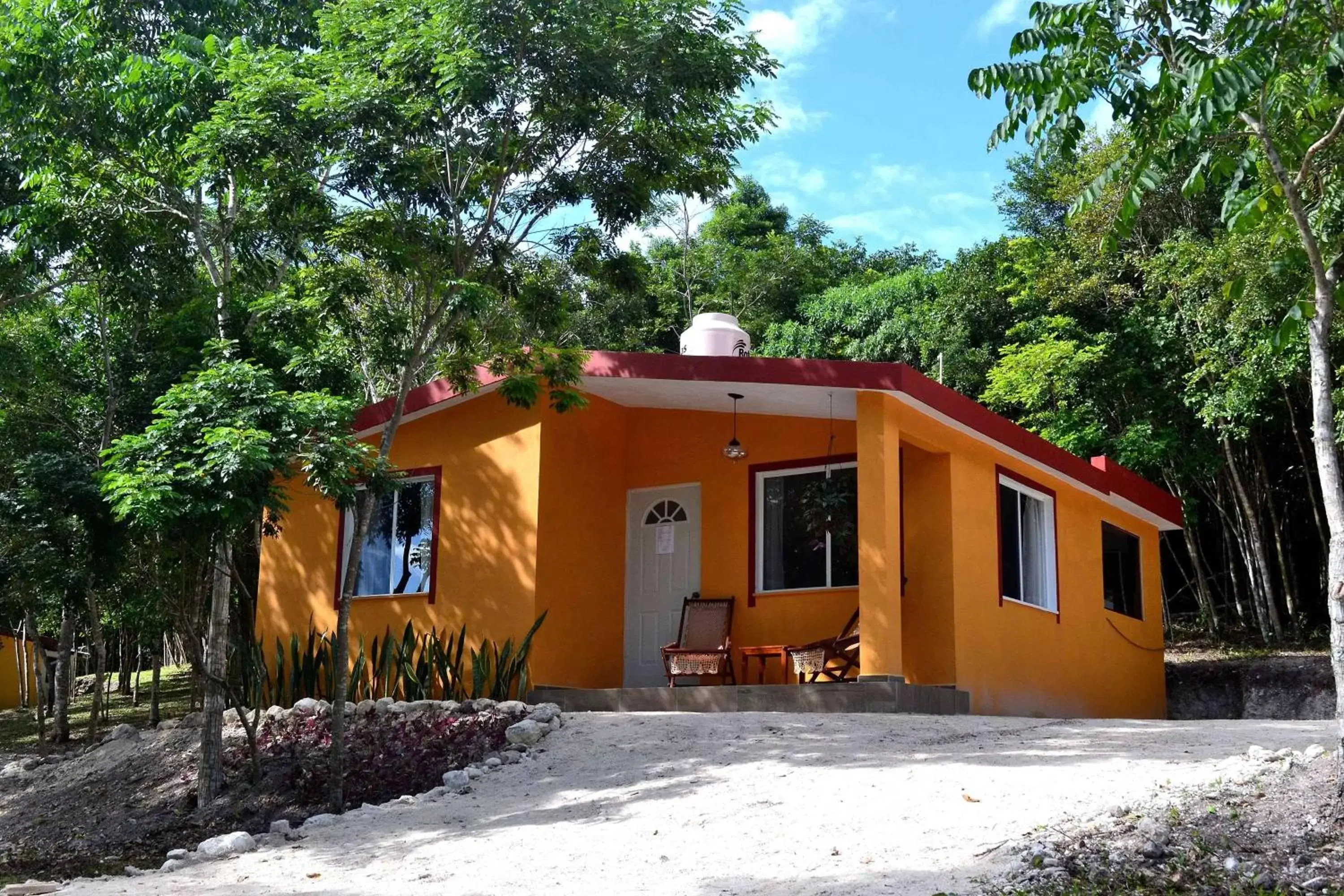 Facade/entrance, Property Building in Casa Kaan Calakmul