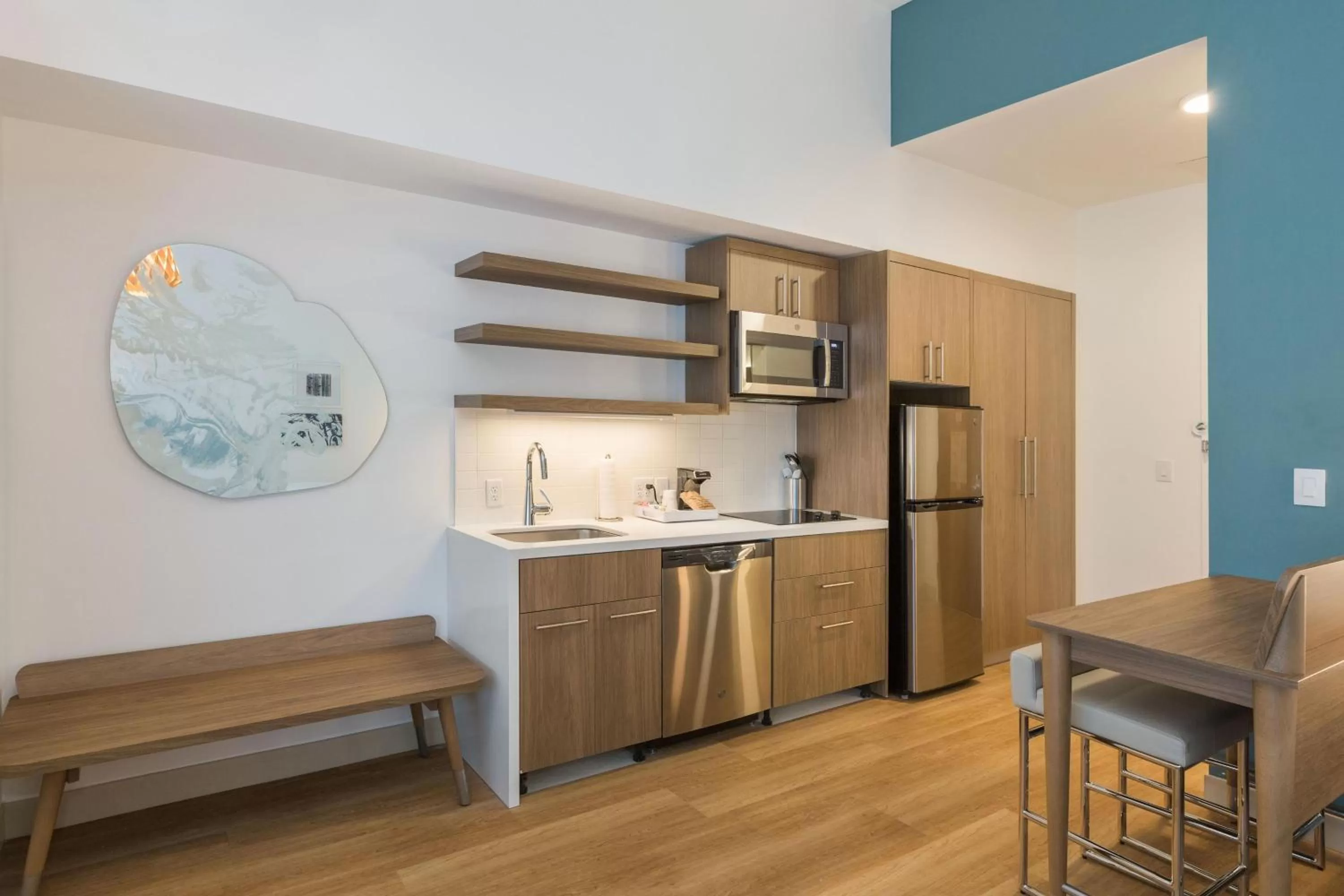 Bedroom in Element Denver International Airport