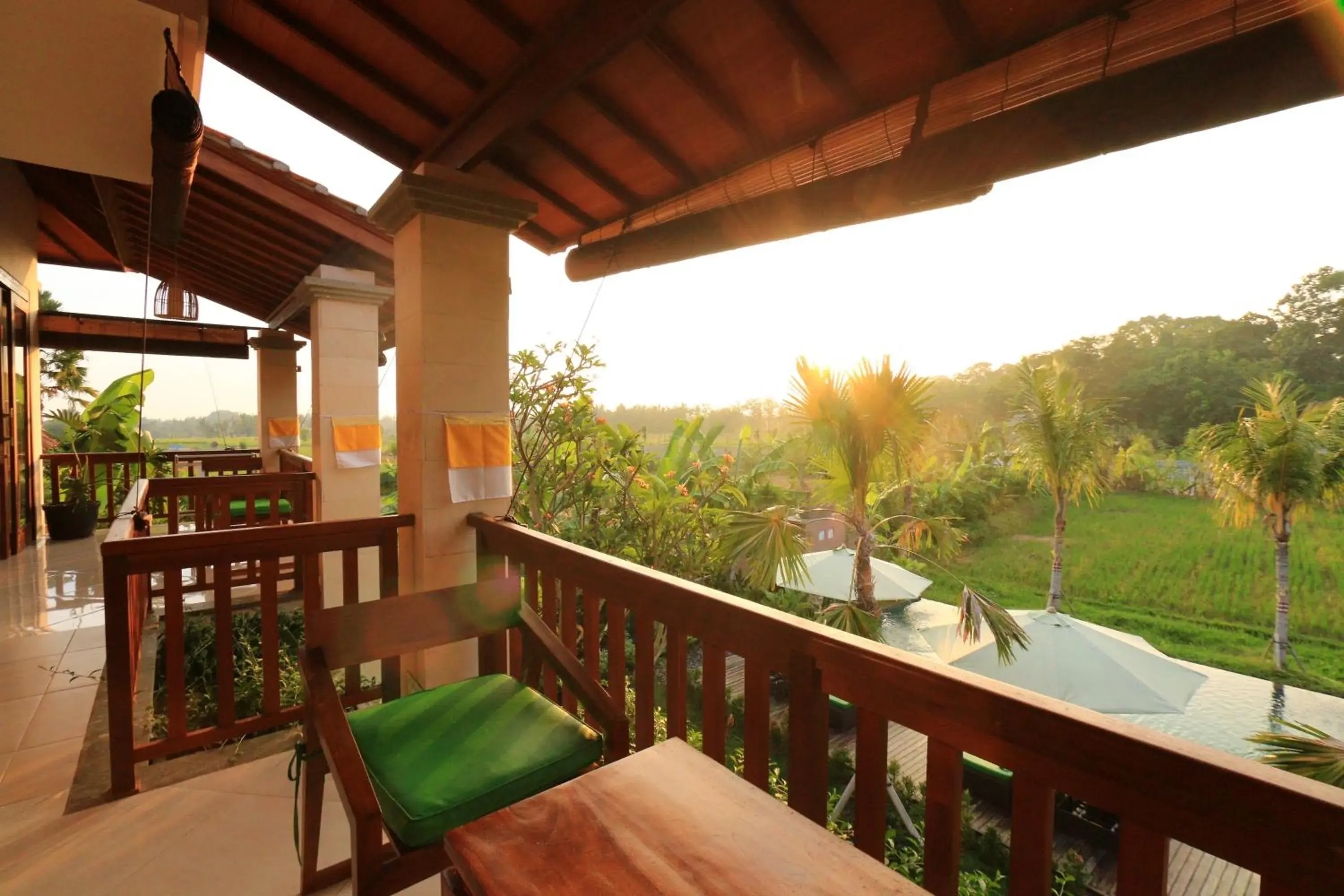 Natural landscape, Balcony/Terrace in Ubud Tropical Garden