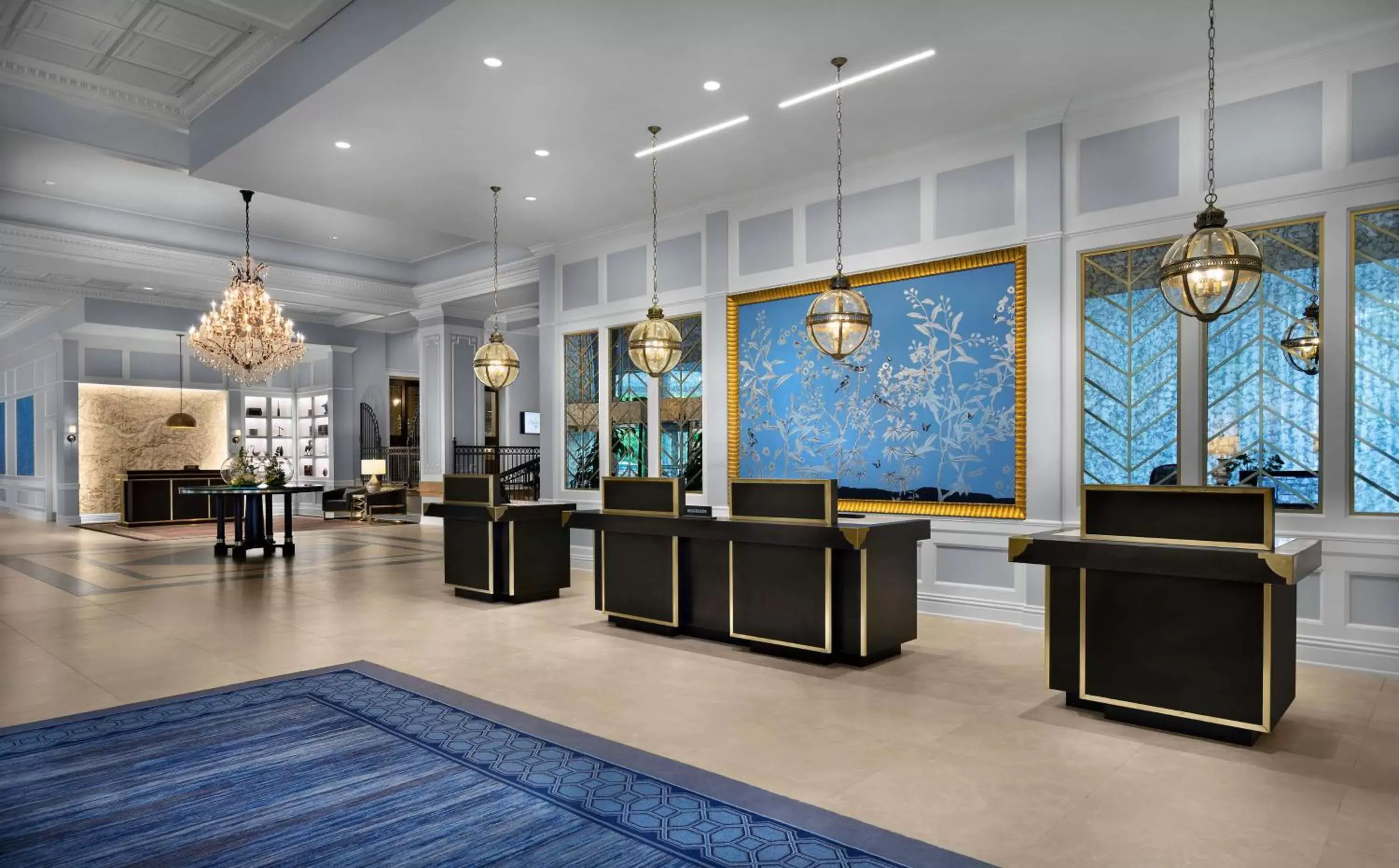 Lobby or reception in The Royal Sonesta Chase Park Plaza St Louis Lobby or reception in The Royal Sonesta Chase Park Plaza St Louis