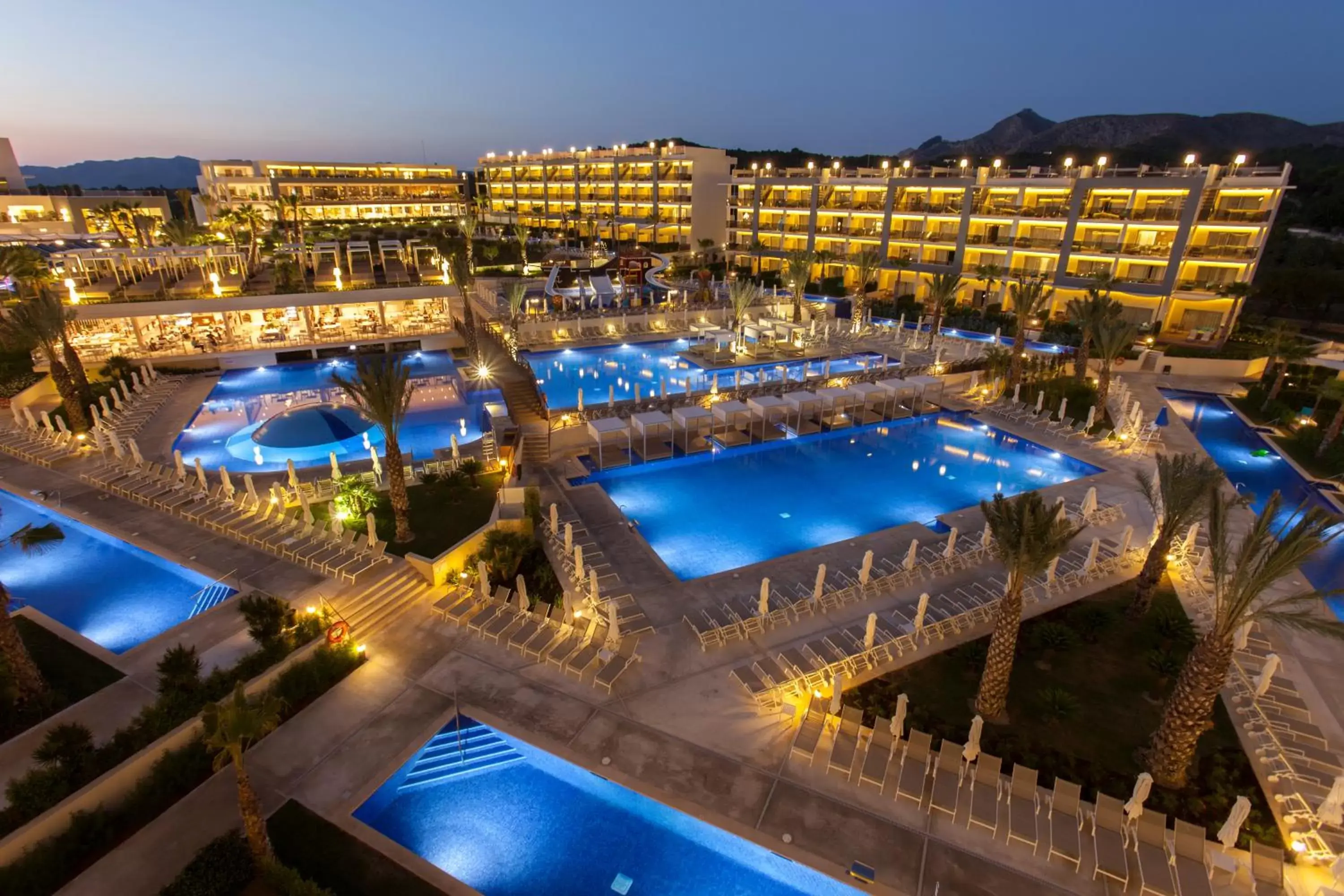 Bird's eye view, Pool View in Zafiro Palace Alcudia