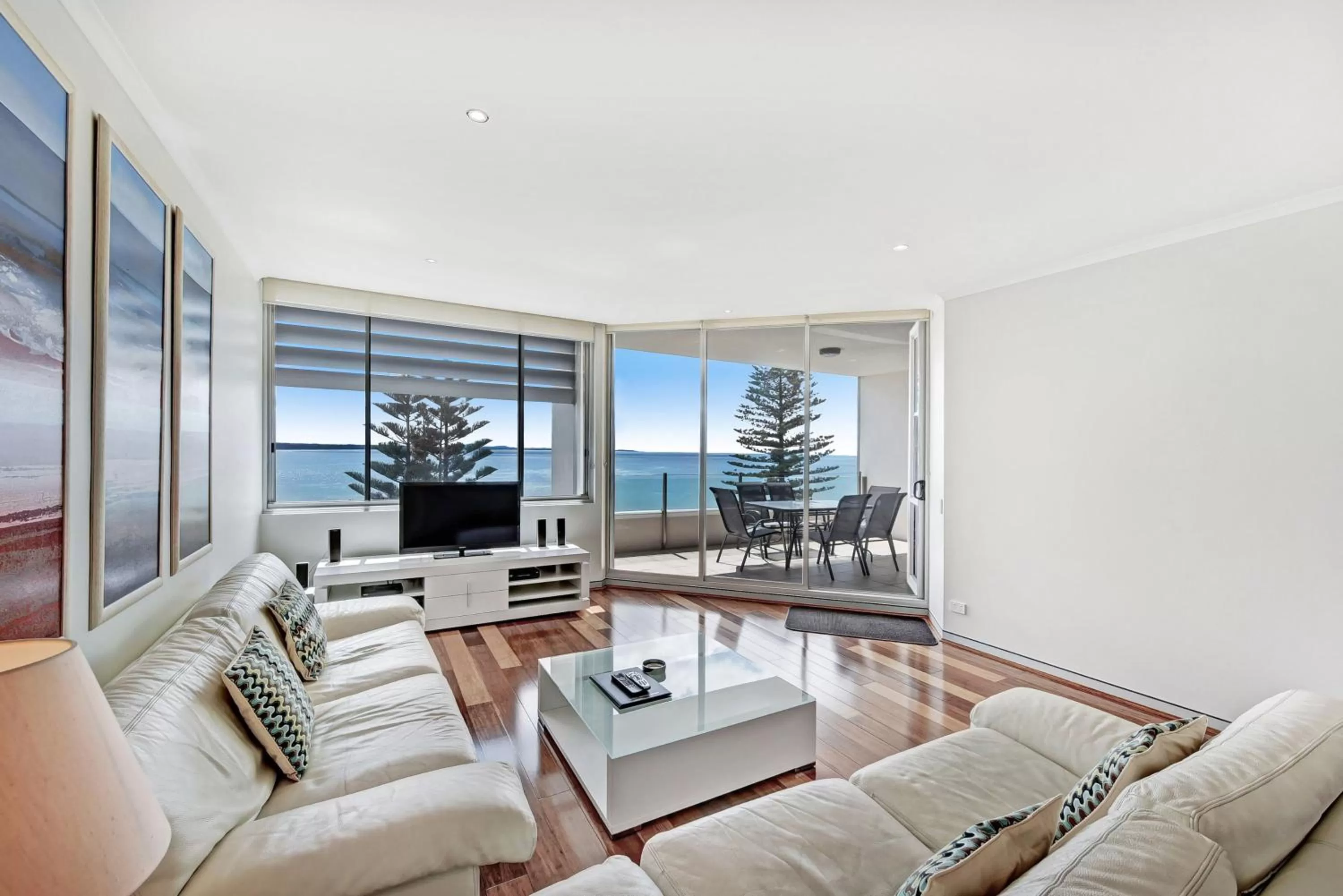 Patio, Seating Area in Sandcastle Apartments