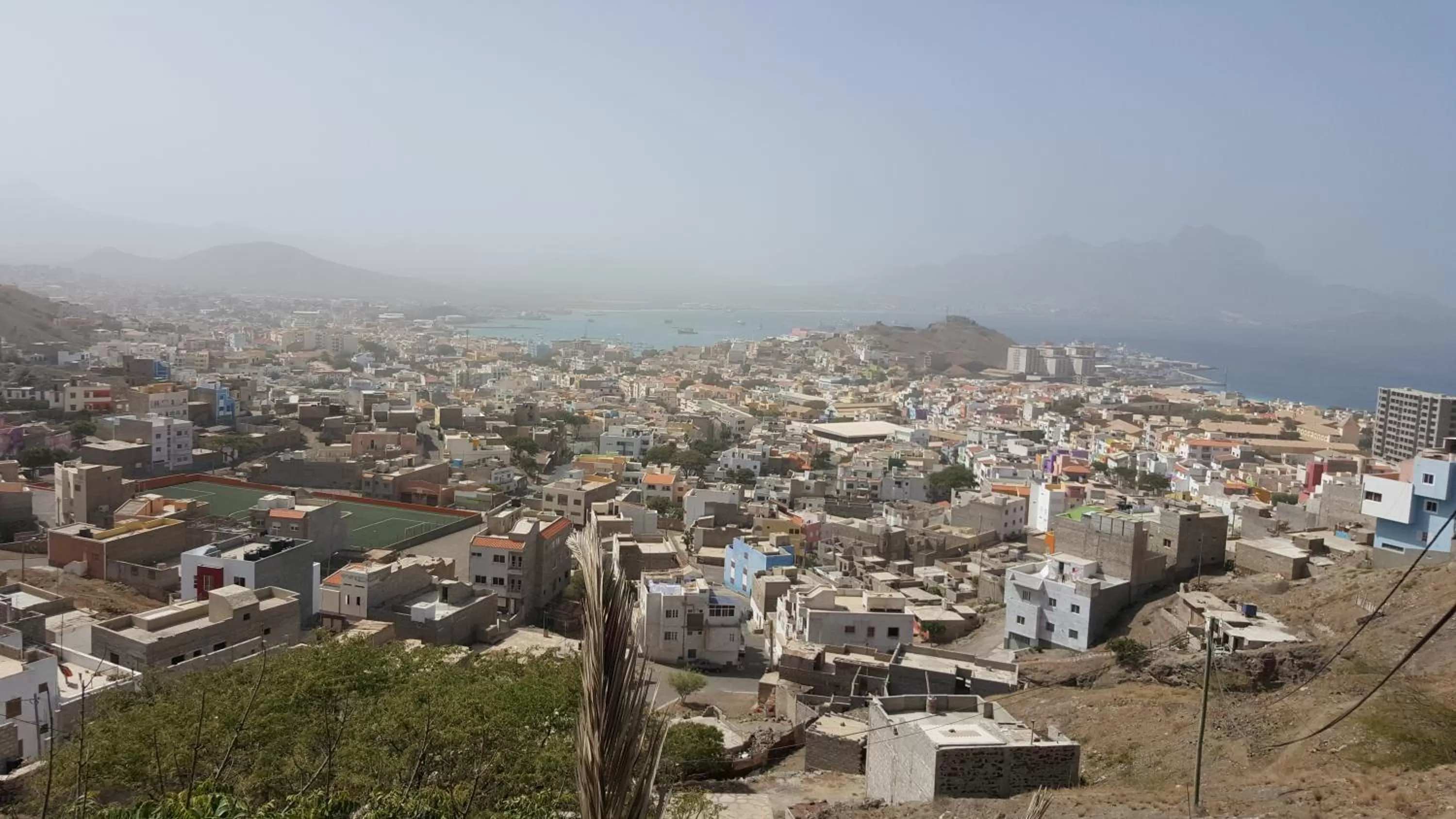 Bird's eye view, Bird's-eye View in Casa Café Mindelo