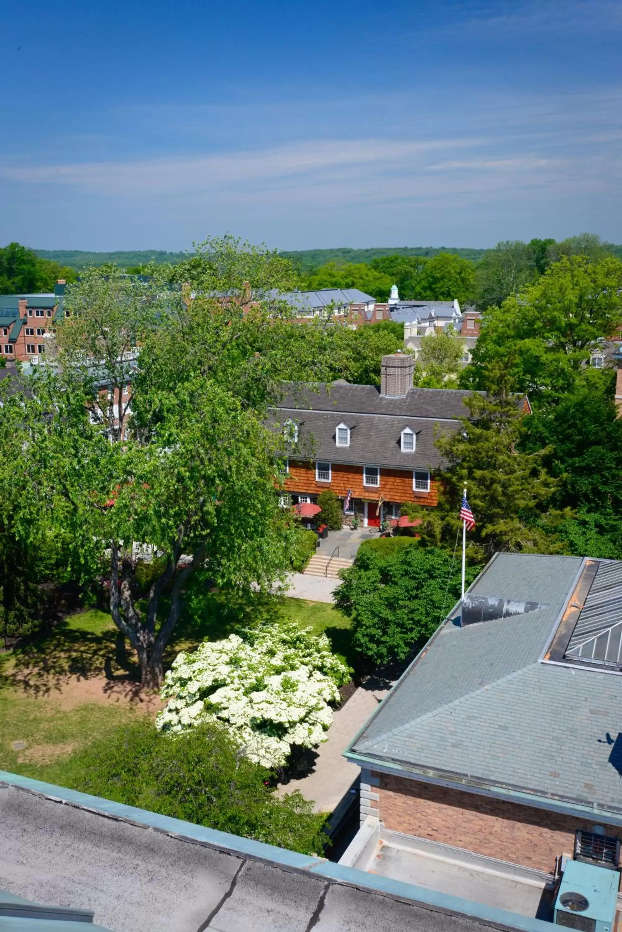 Bird's eye view in Nassau Inn