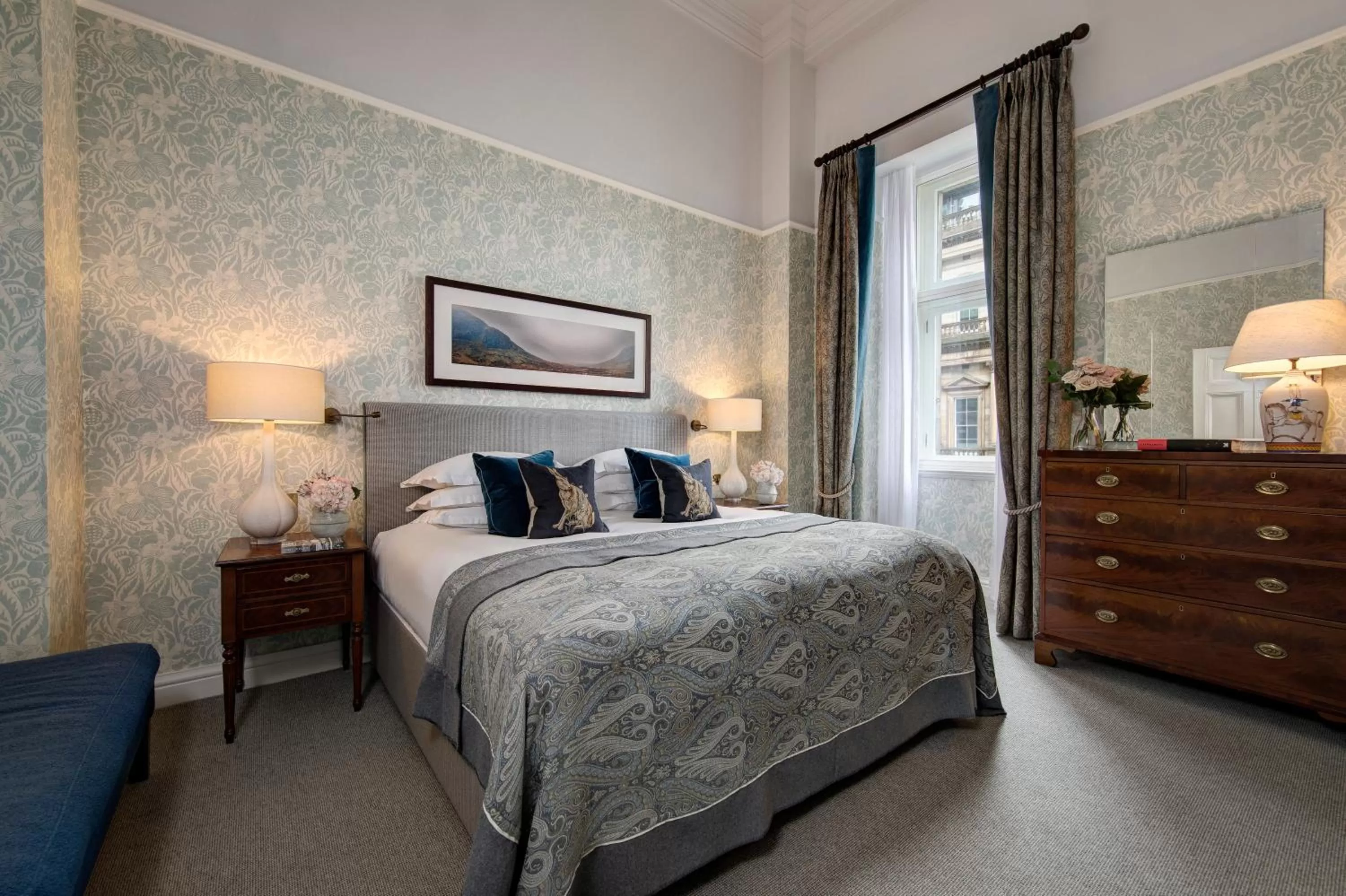 Bedroom, Bed in The Balmoral Hotel