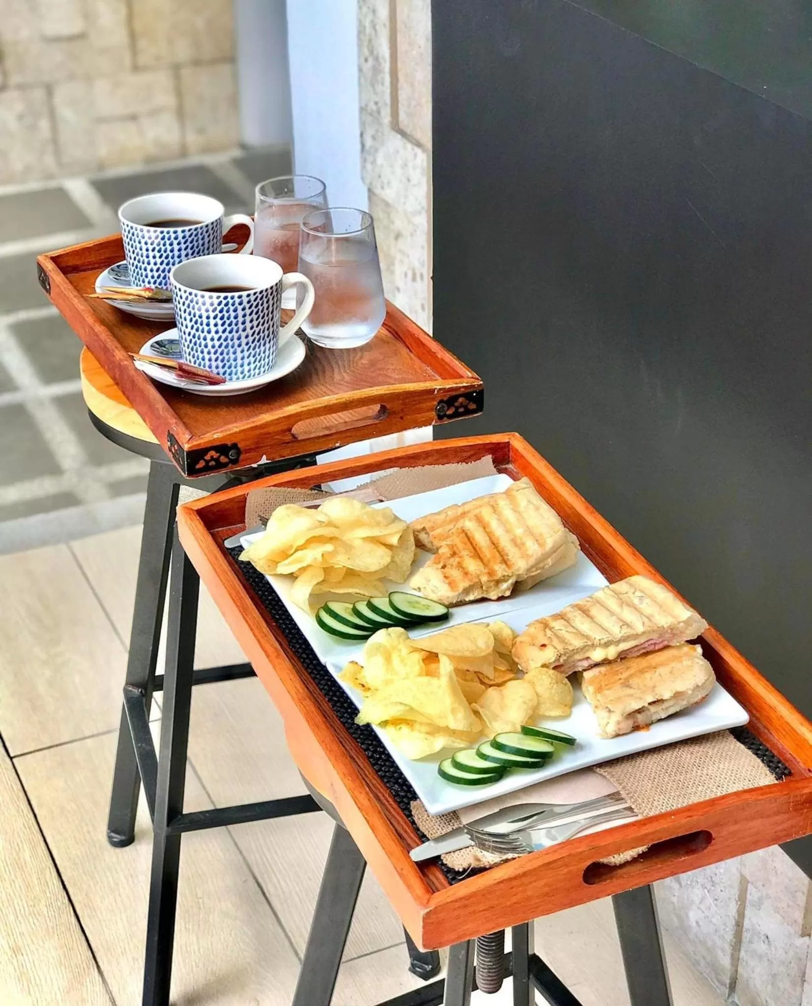 Food and drinks in Winds Boutique Hotel