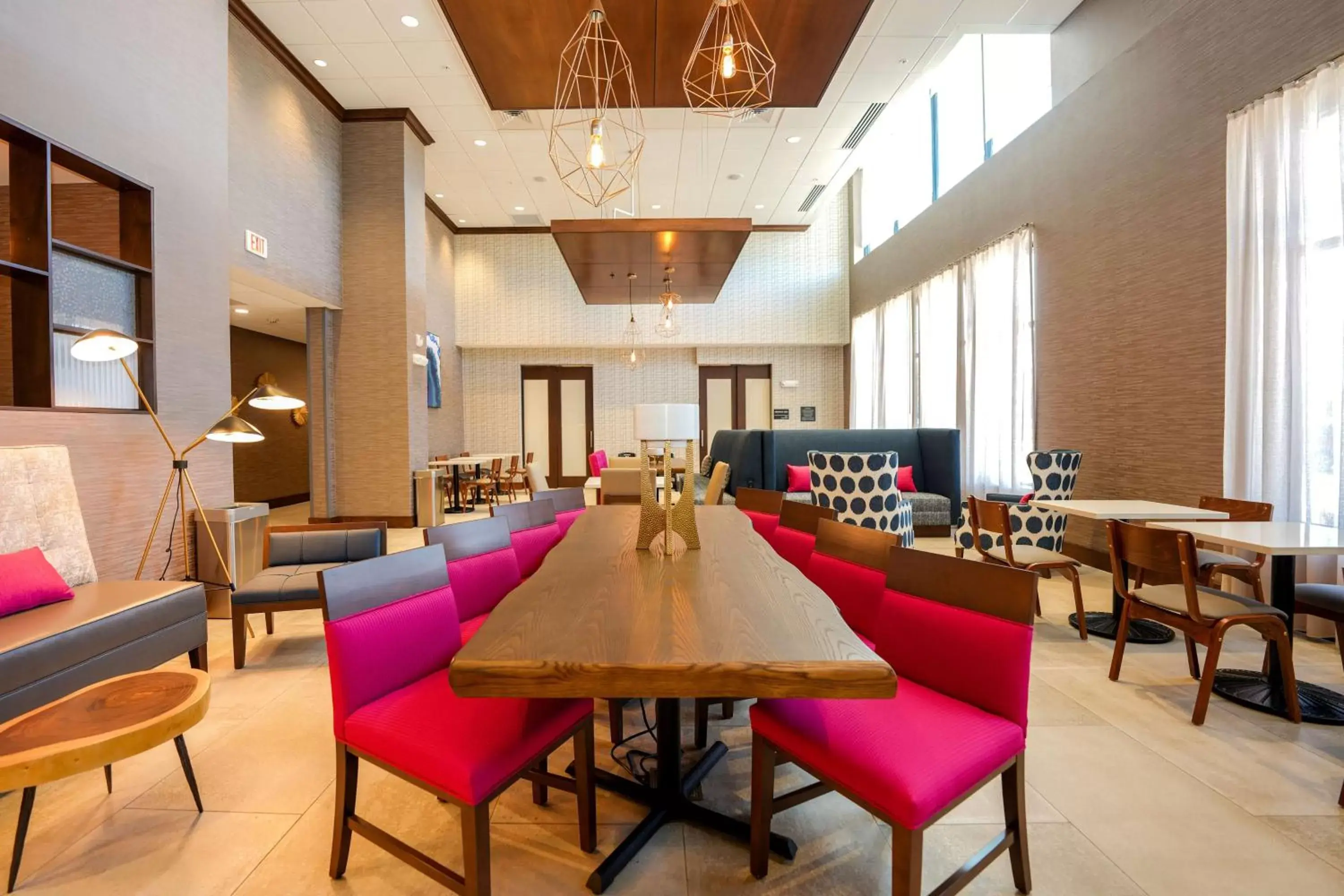 Lobby or reception, Restaurant/Places to Eat in Hampton Inn & Suites Aurora South, Co