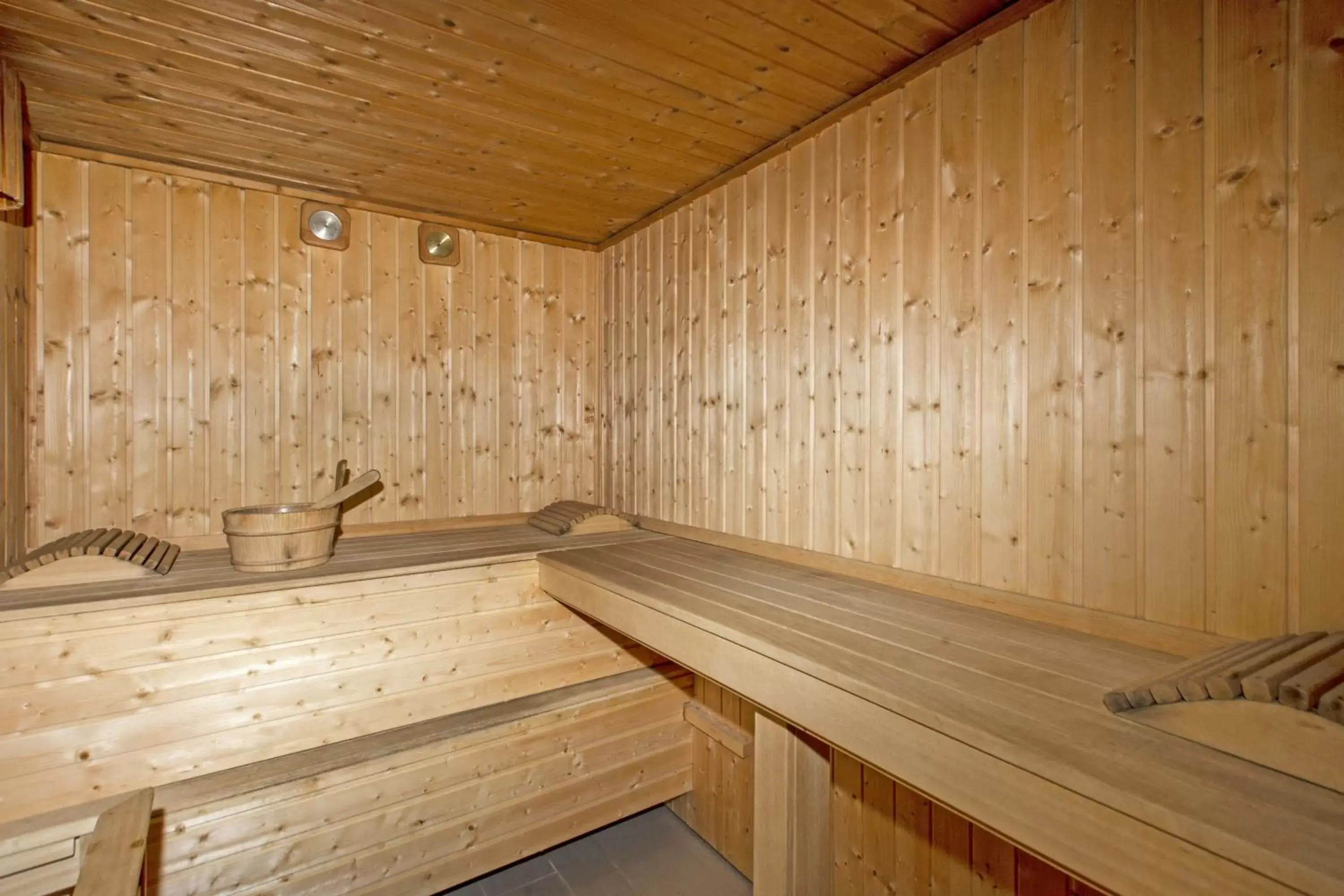 Sauna in Résidence Pierre & Vacances Premium Haguna