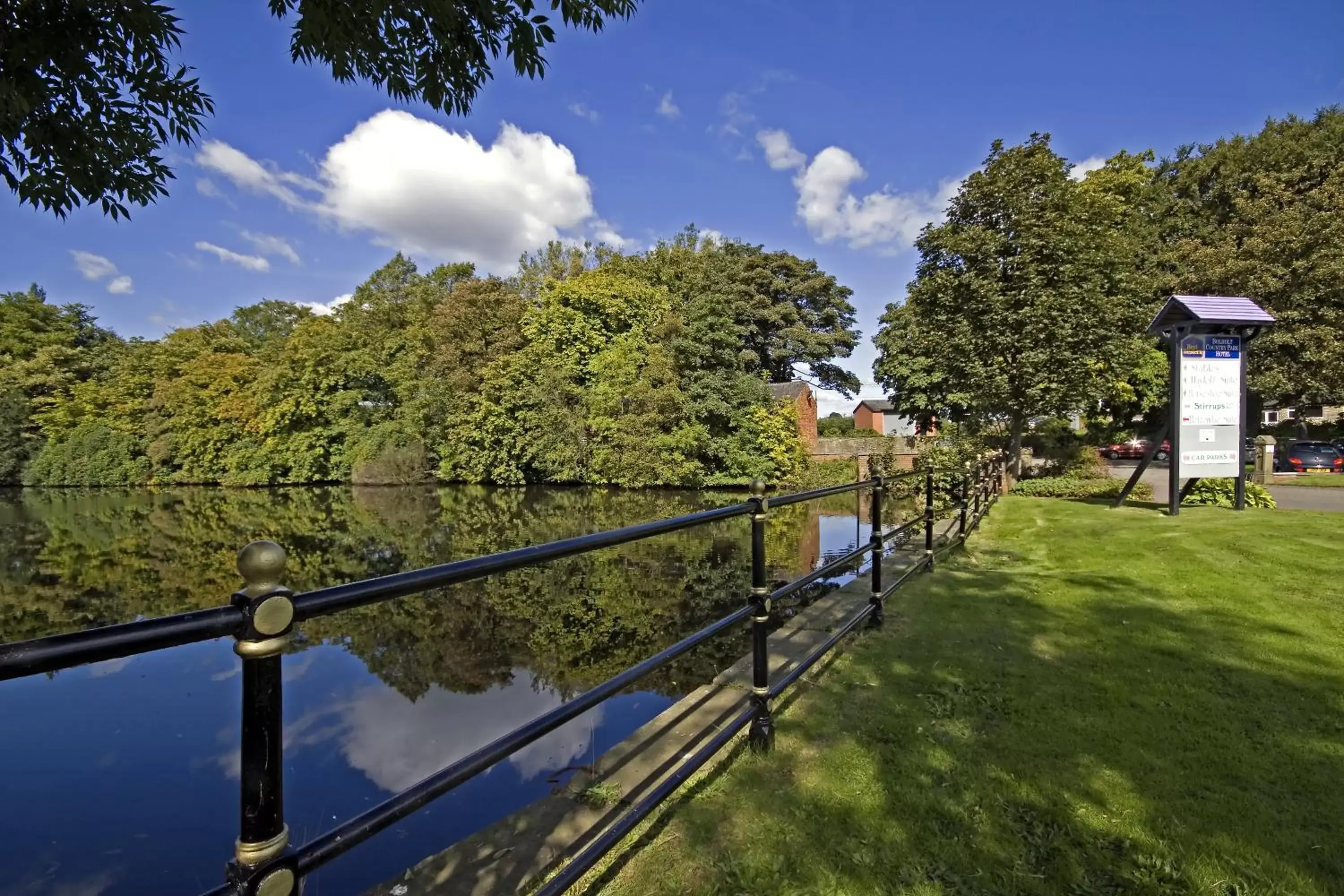 Garden, View in Best Western Bolholt Country Park Hotel