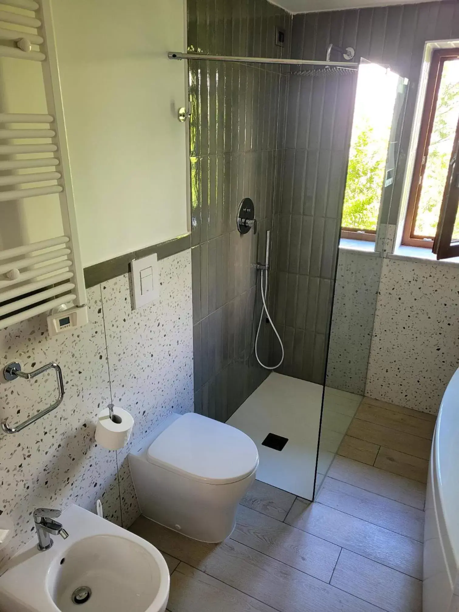 Shower, Bathroom in Pompei Suite