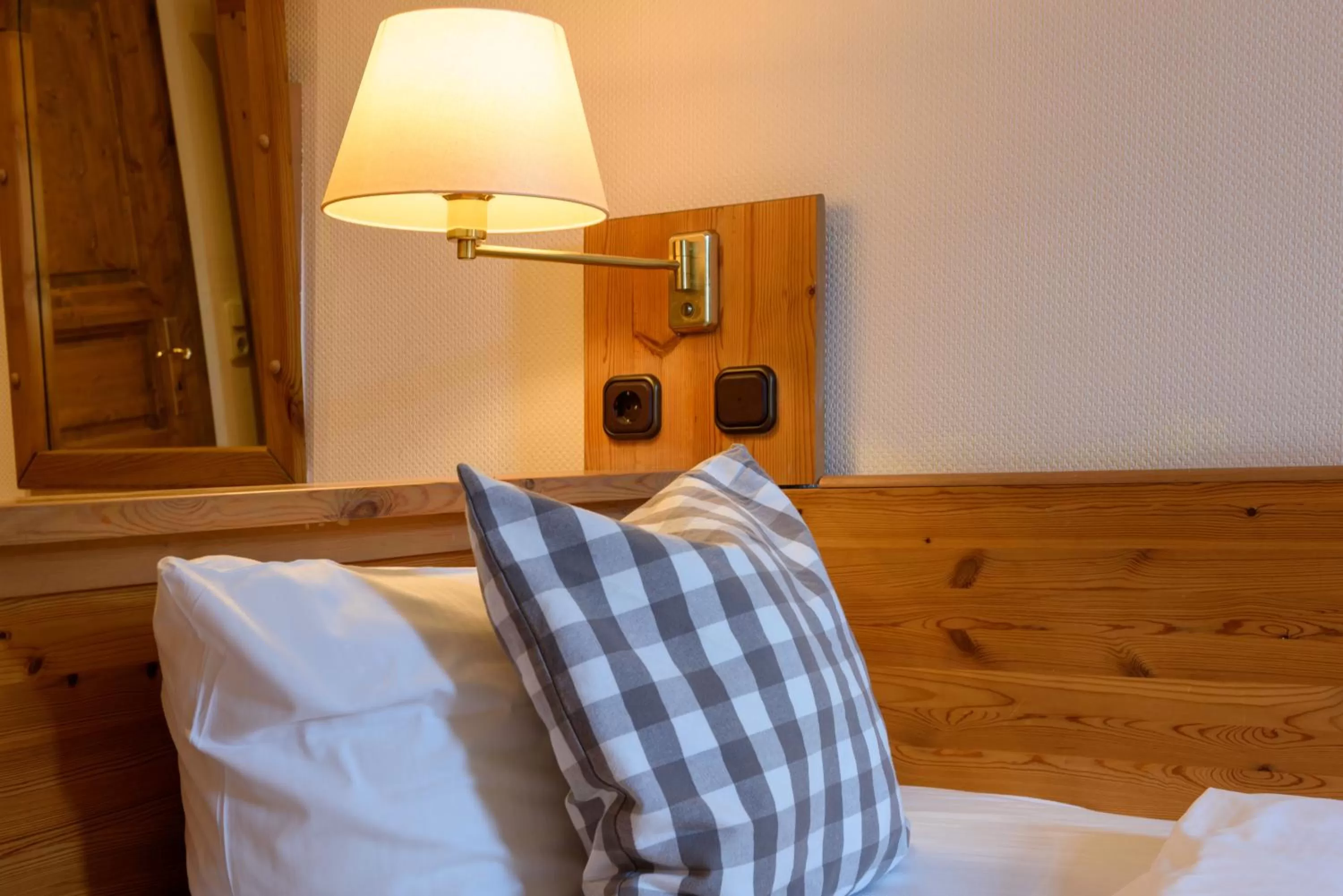 Bed in Hotel Zum Harzer