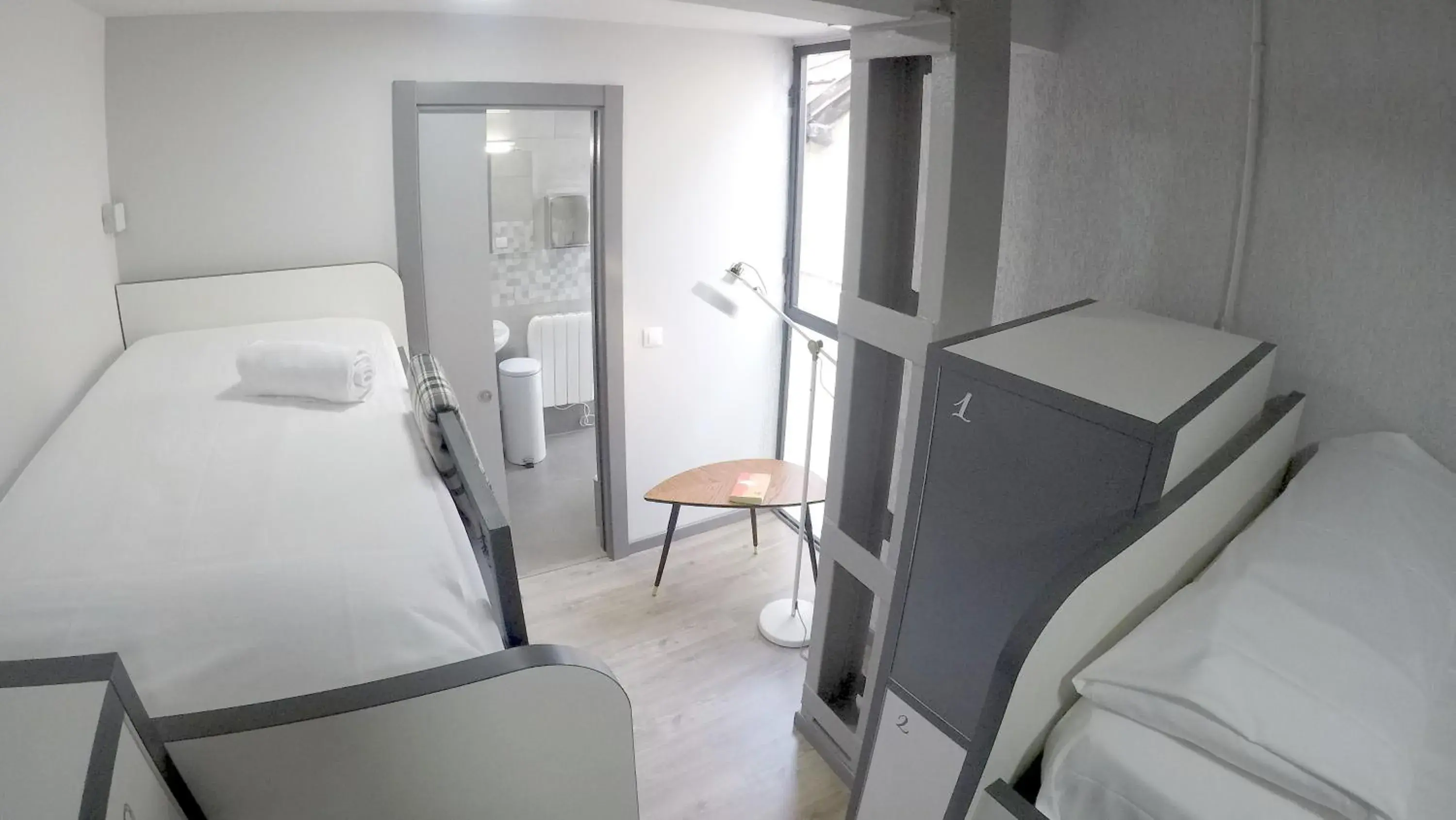 Quadruple Room with Private Bathroom in Quartier Bilbao Hostel