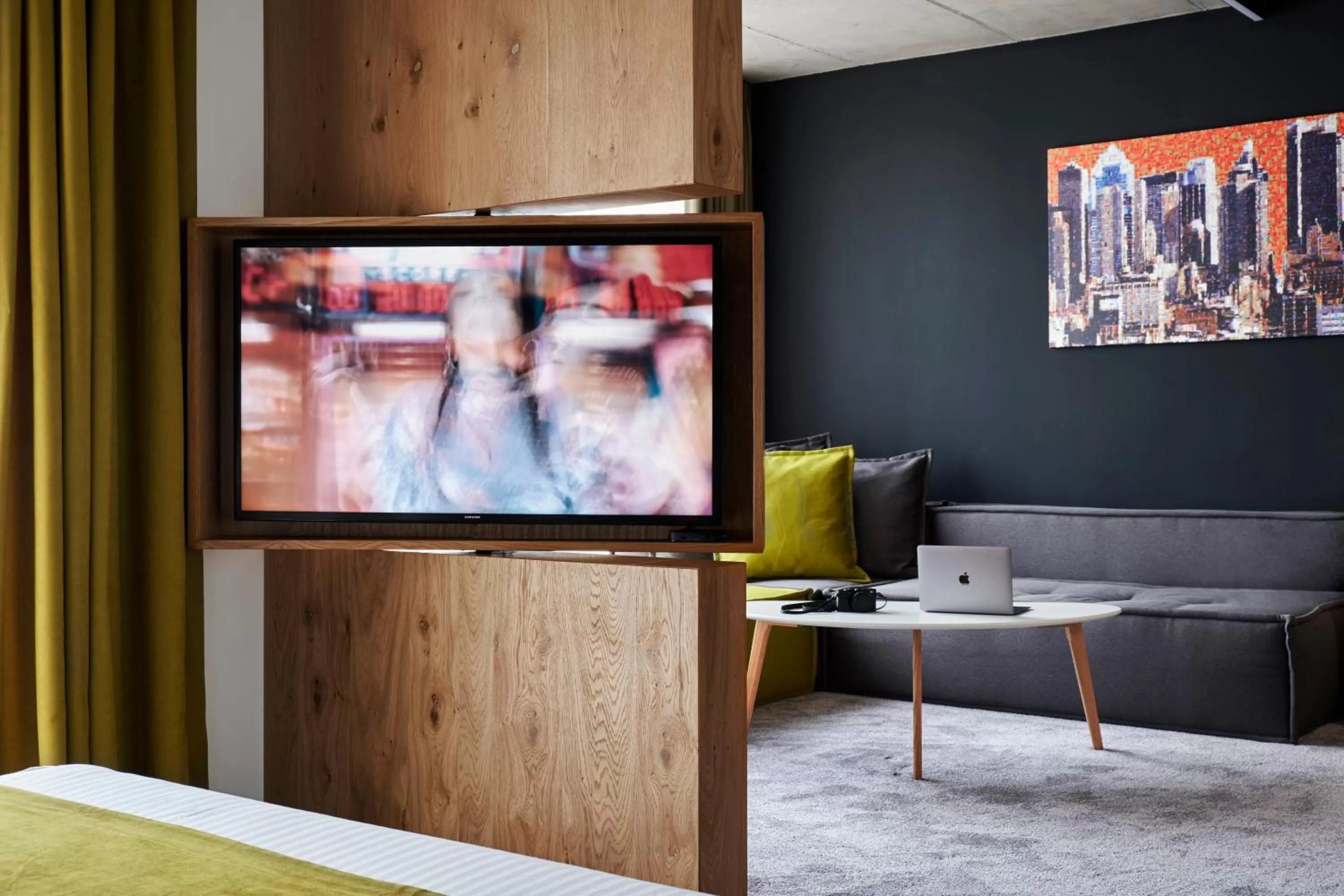 TV and multimedia, Bed in Adella Boutique Hotel - Free Secured Parking