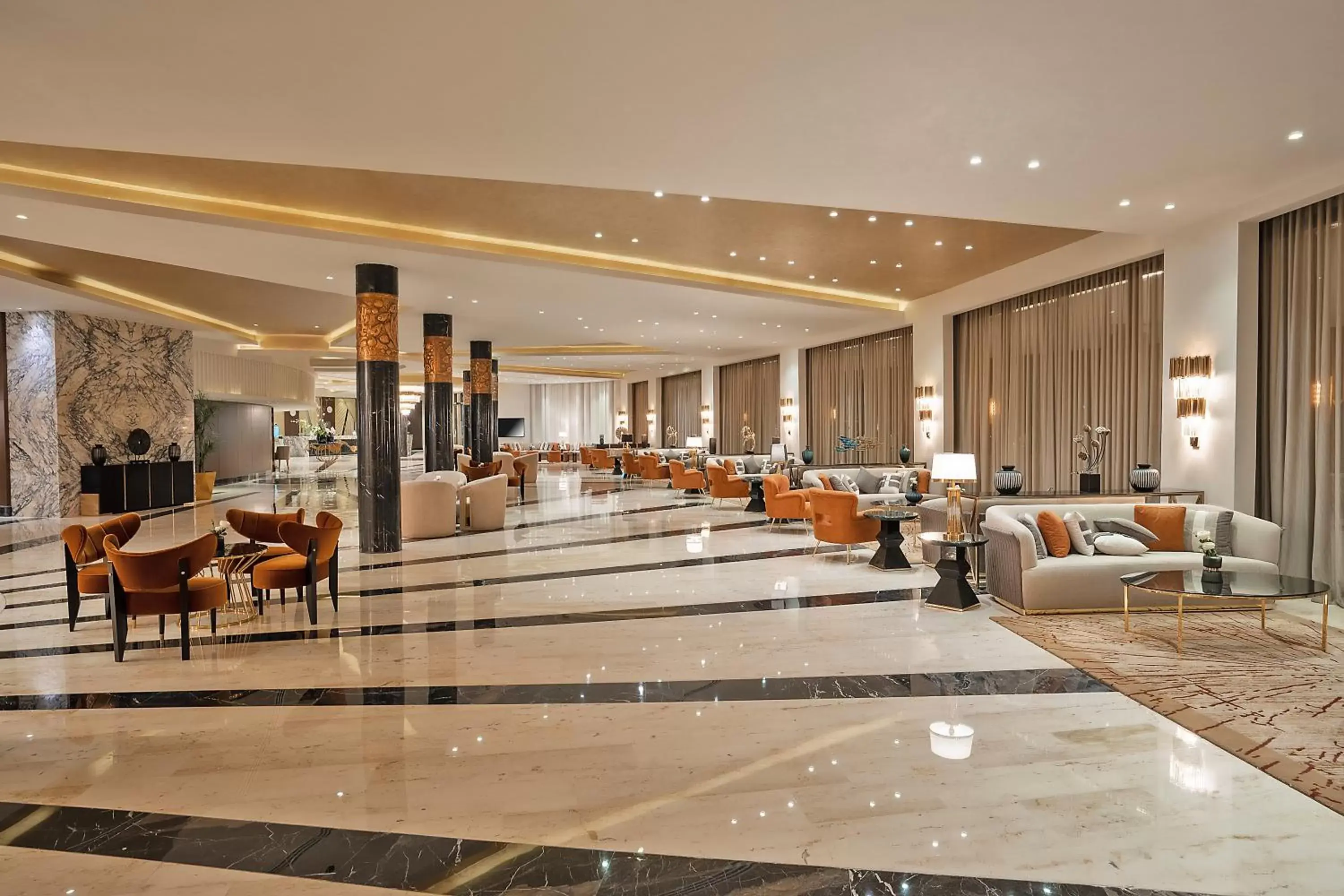 Lobby or reception, Restaurant/Places to Eat in Rixos Premium Magawish Suites and Villas- Ultra All-Inclusive