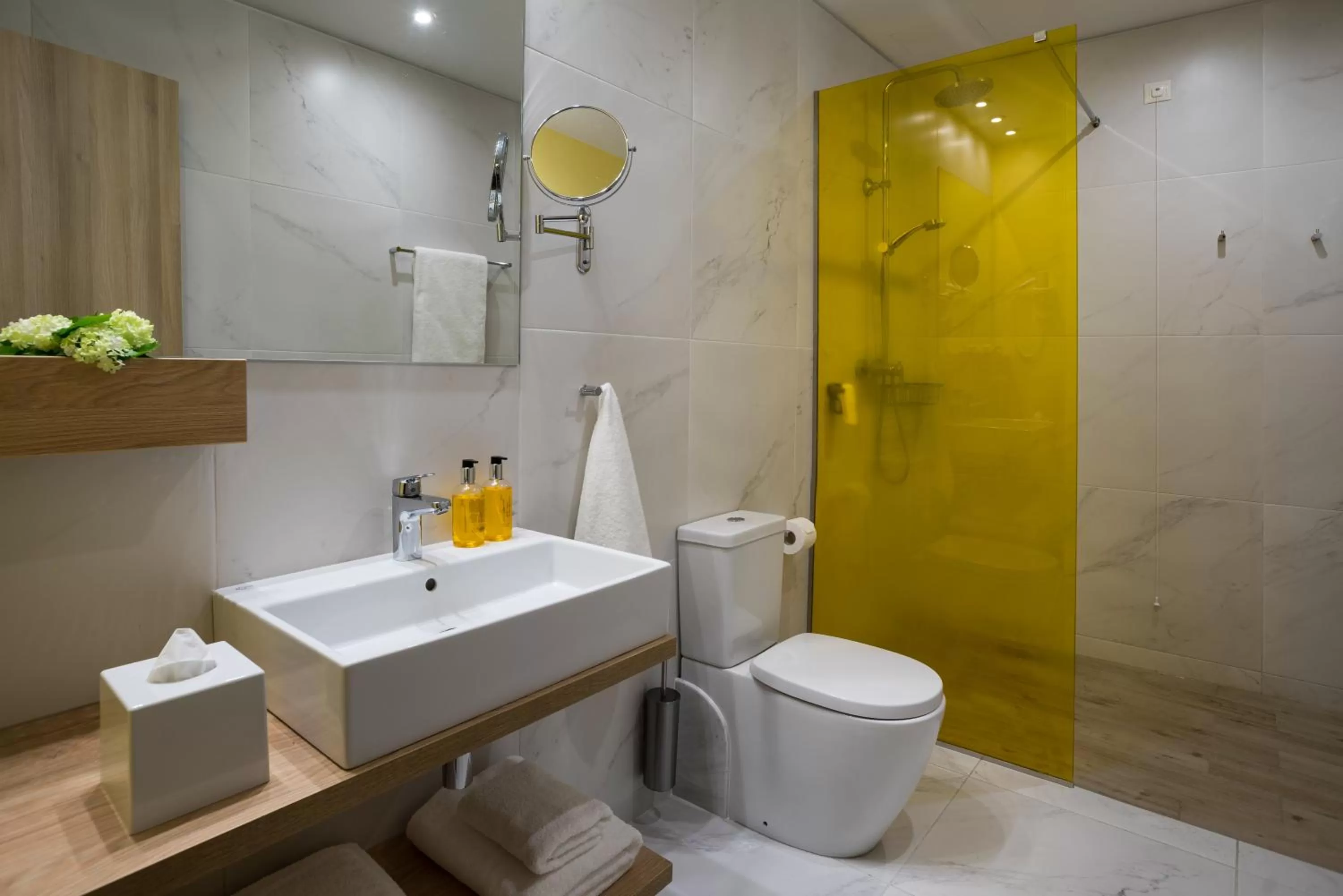 Shower in ibis Styles Athens Routes