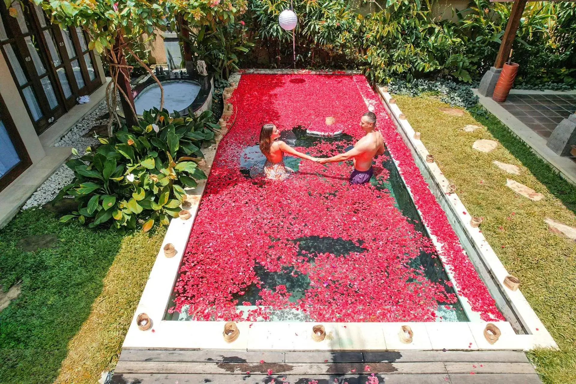 Decorative detail, Pool View in Ubud Nyuh Bali Resort & Spa - CHSE Certified