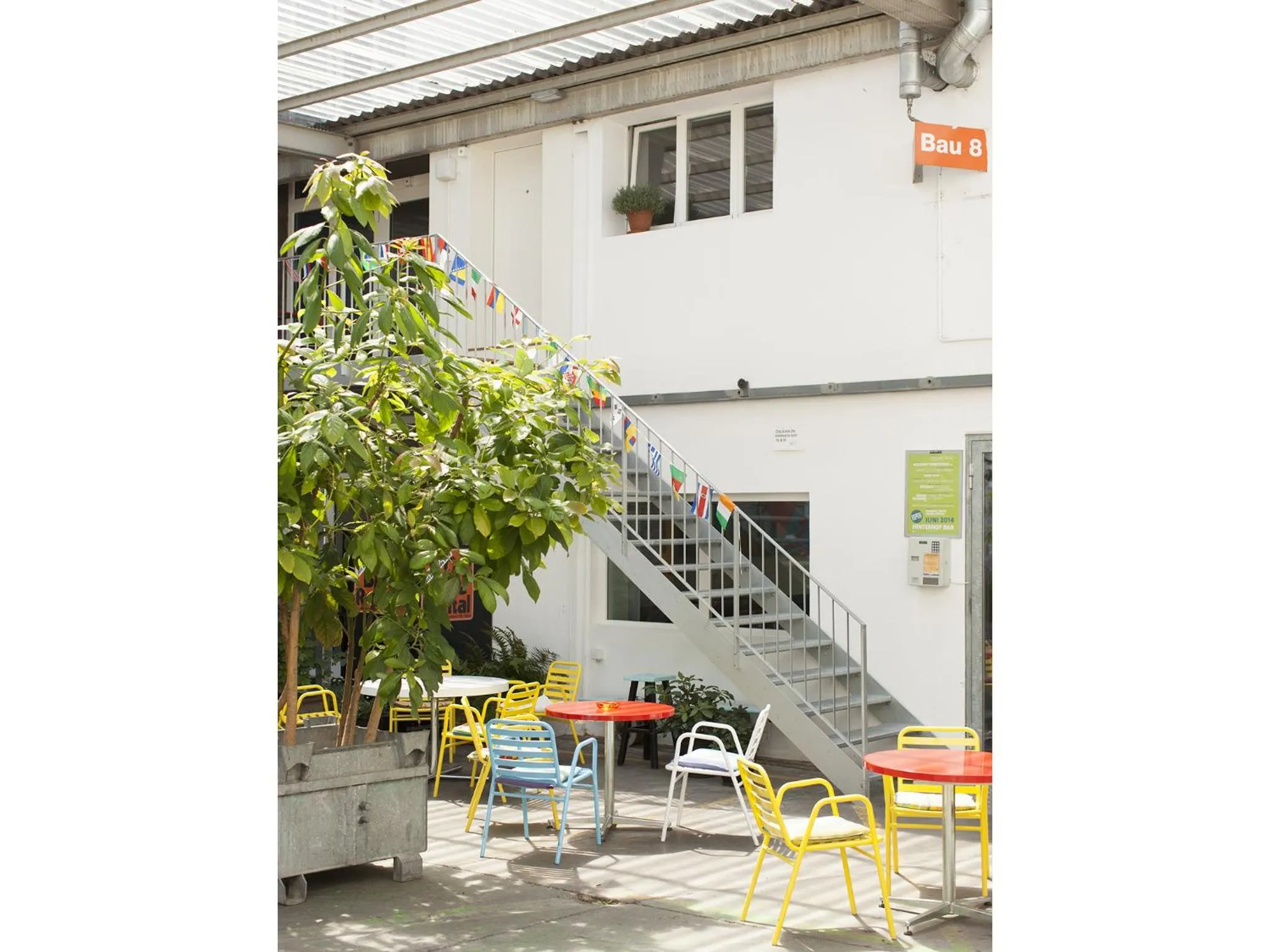 Facade/entrance in Basel Backpack