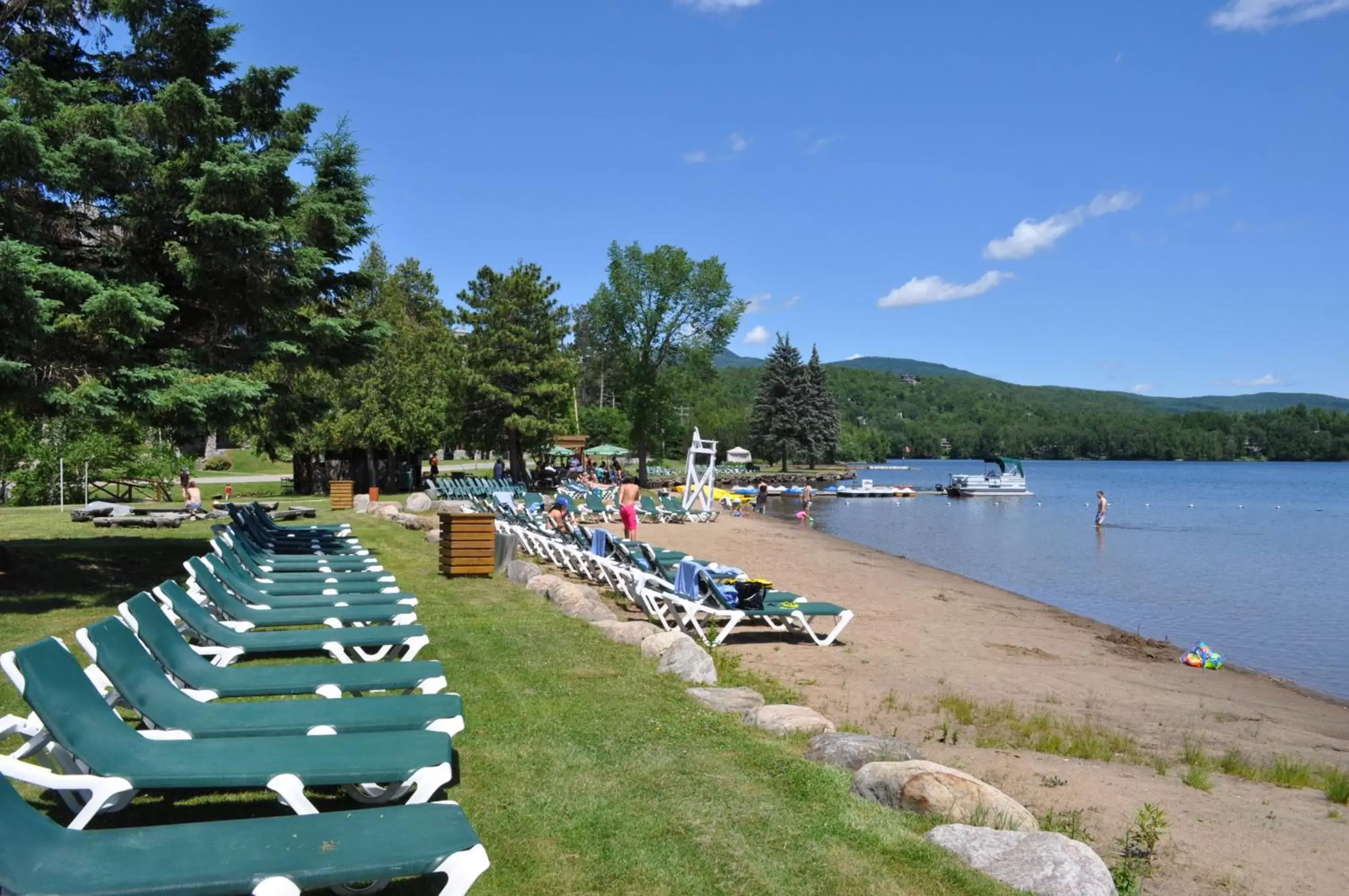 Beach in Le Grand Lodge Mont Tremblant