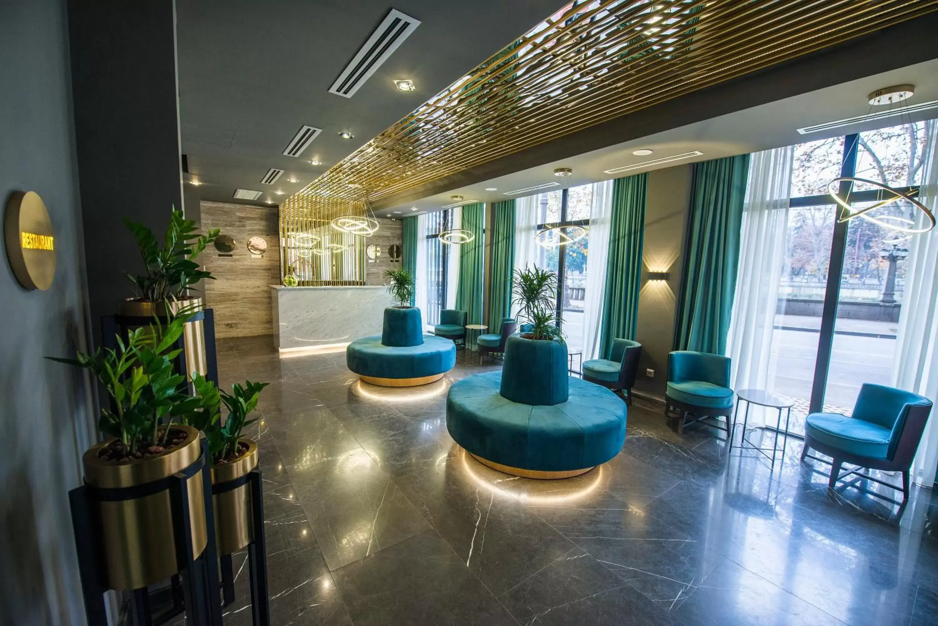 Lobby or reception in River View Hotel Tbilisi Lobby or reception in River View Hotel Tbilisi