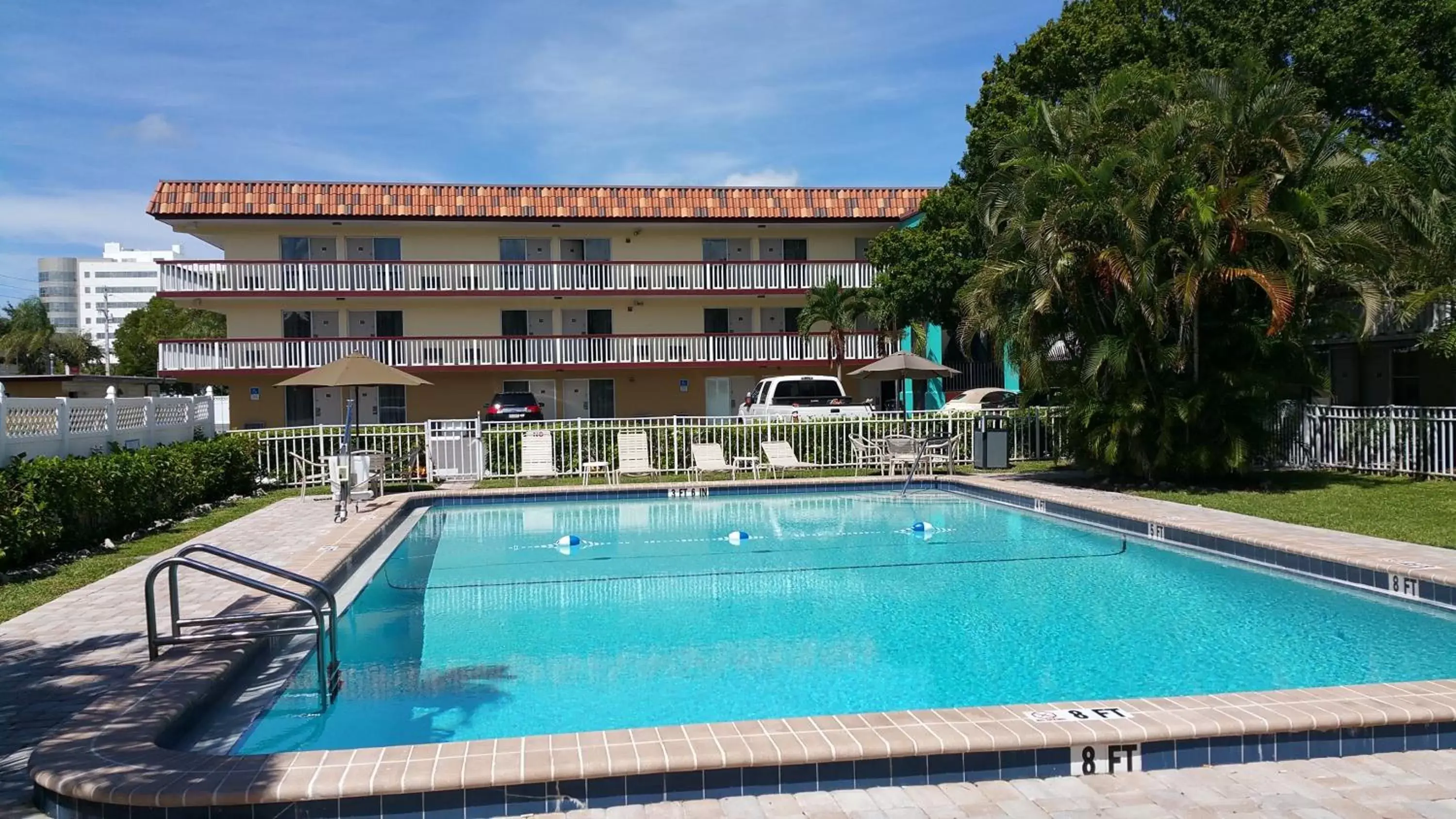 Pool view, Swimming Pool in Baymont by Wyndham Sarasota