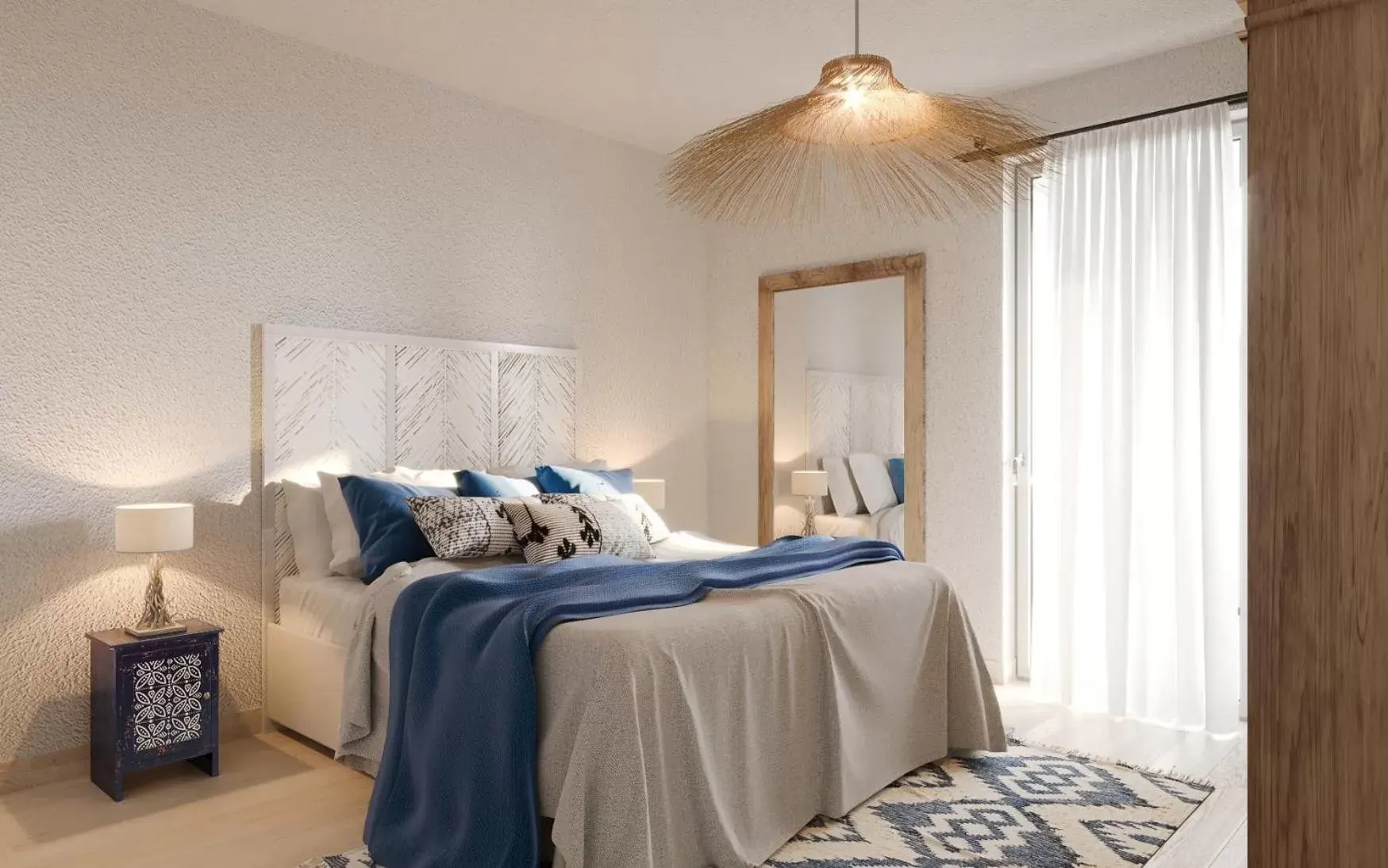 Bedroom, Bed in Residence Mar Mediterraneo