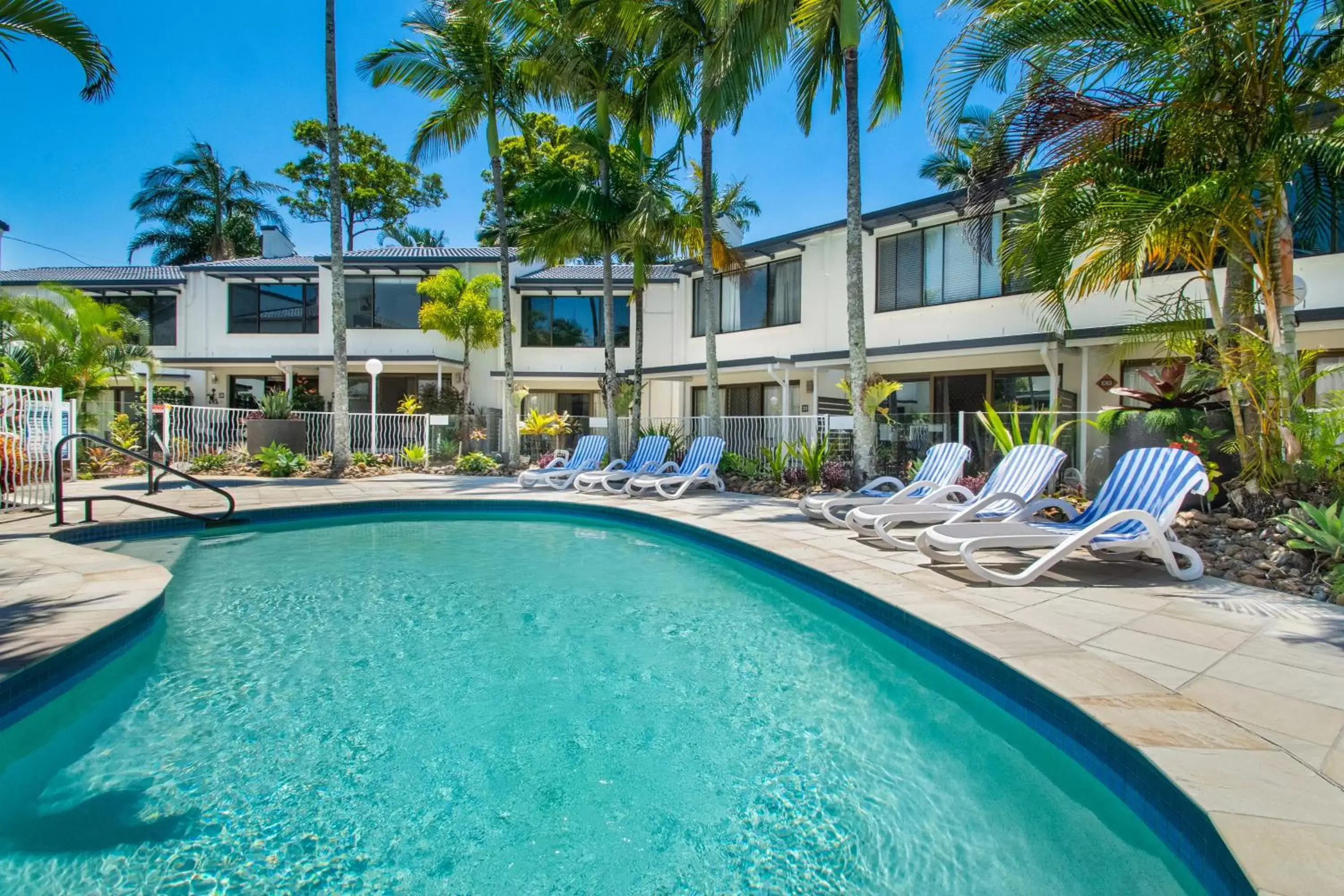 Property building, Swimming Pool in Noosa Place Resort