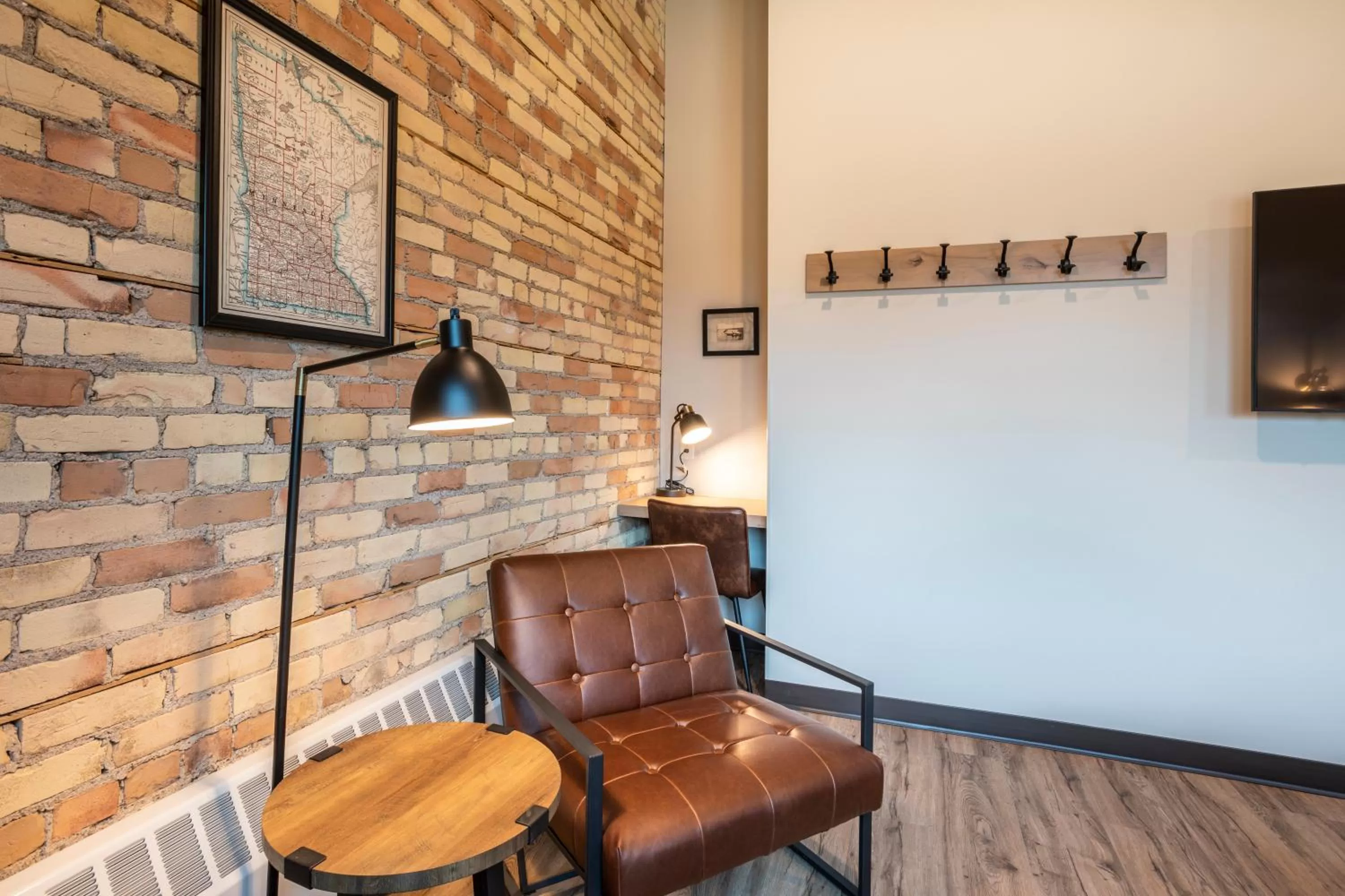 Seating Area in Crosby Lofts