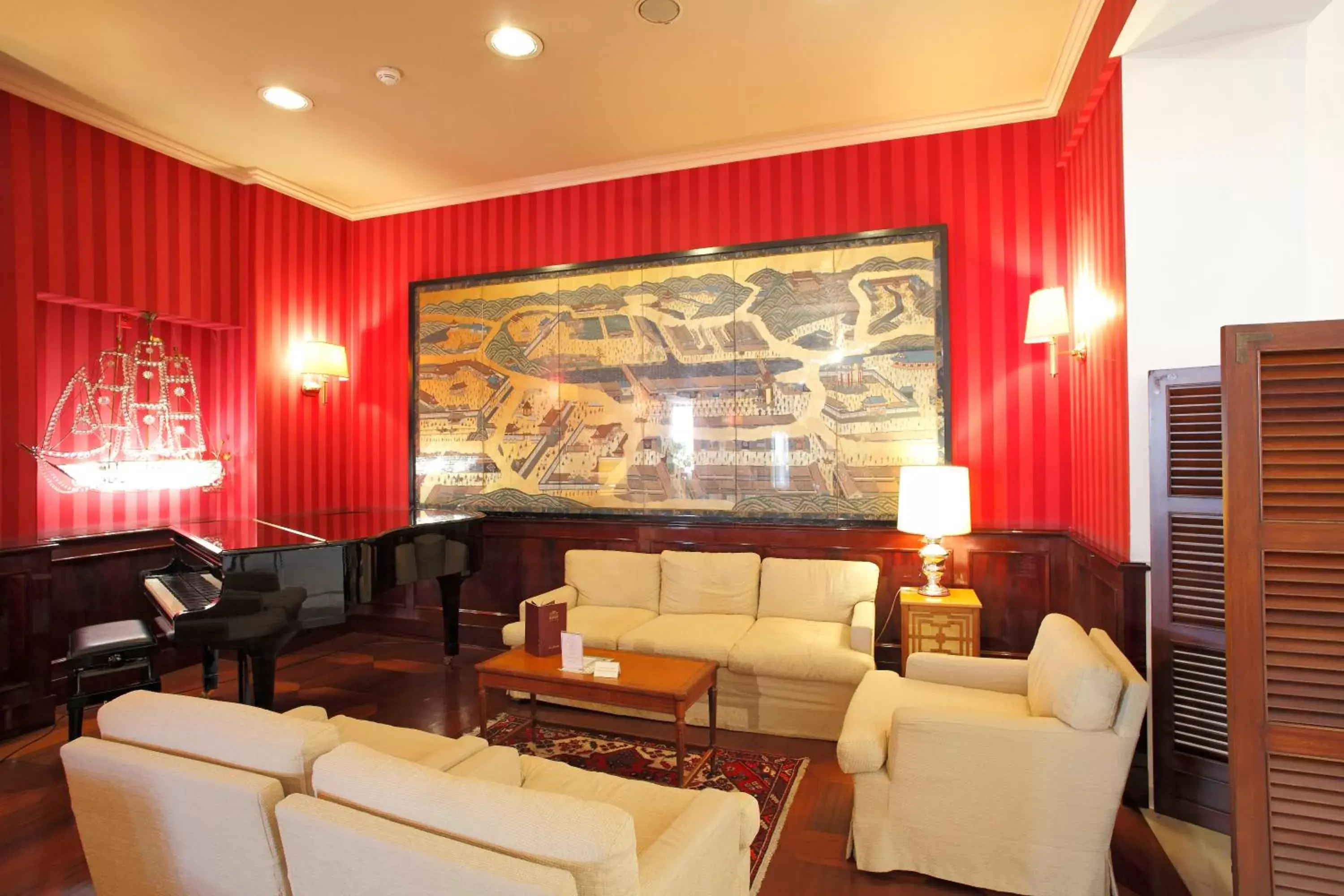 Lounge or bar in Hotel De La Paix Lounge or bar in Hotel De La Paix