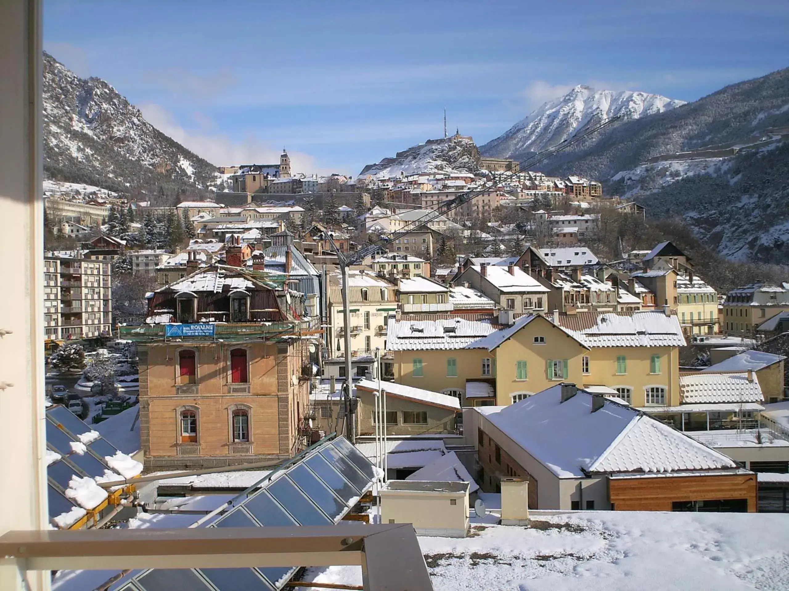 View (from property/room) in Hôtel Mont-Brison