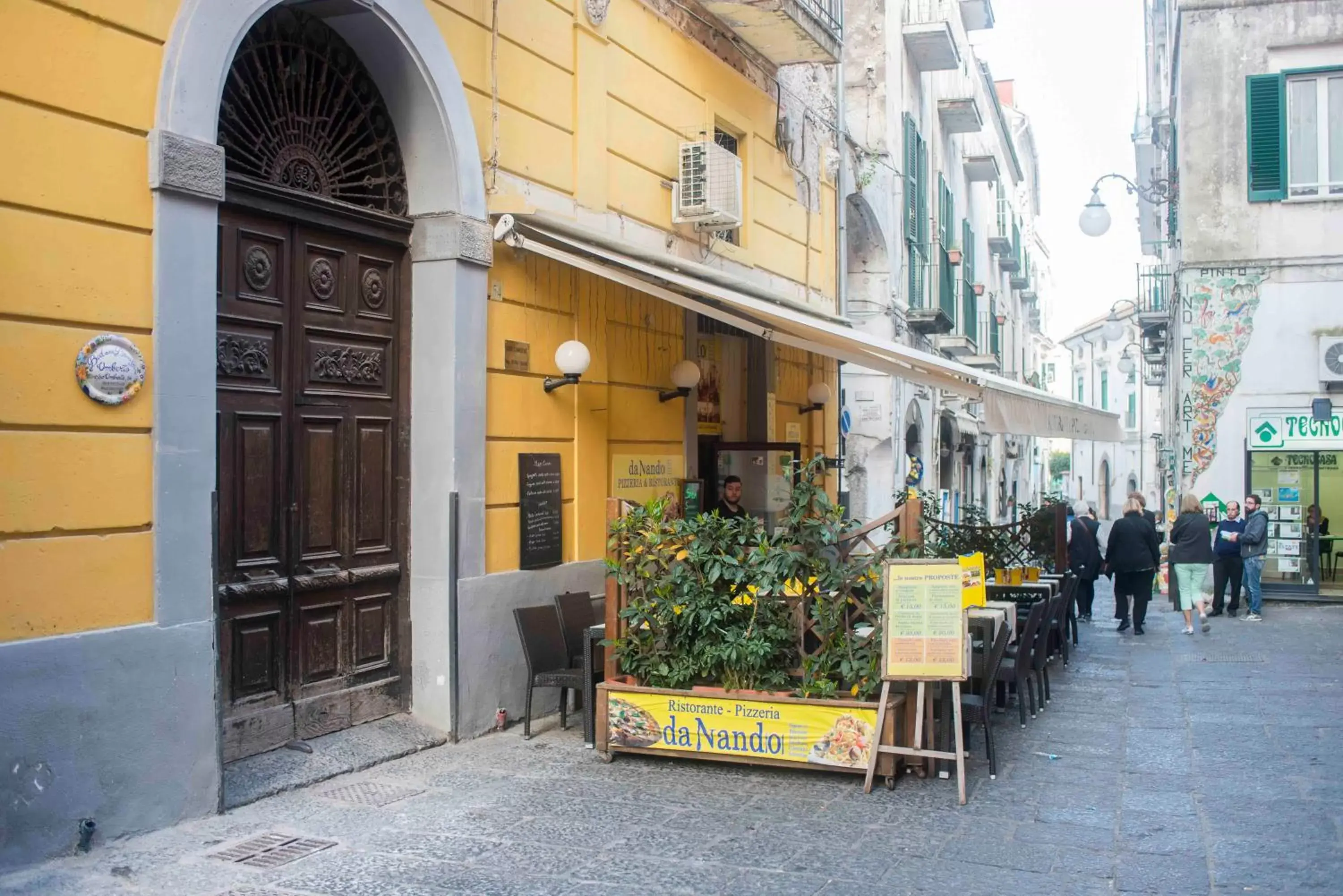 Facade/entrance in B&B Umberto