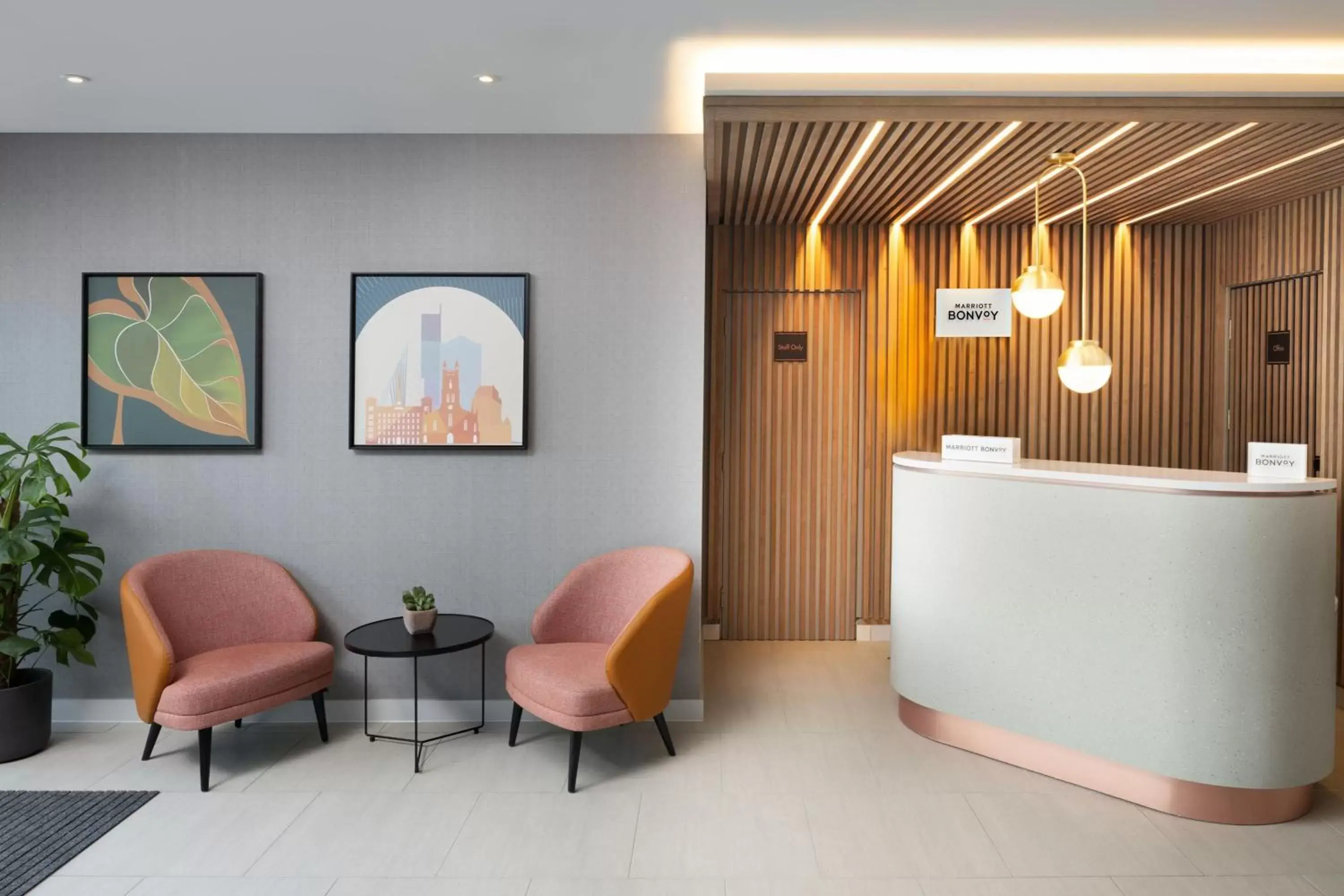 Lobby or reception, Lobby/Reception in Residence Inn by Marriott Manchester Piccadilly