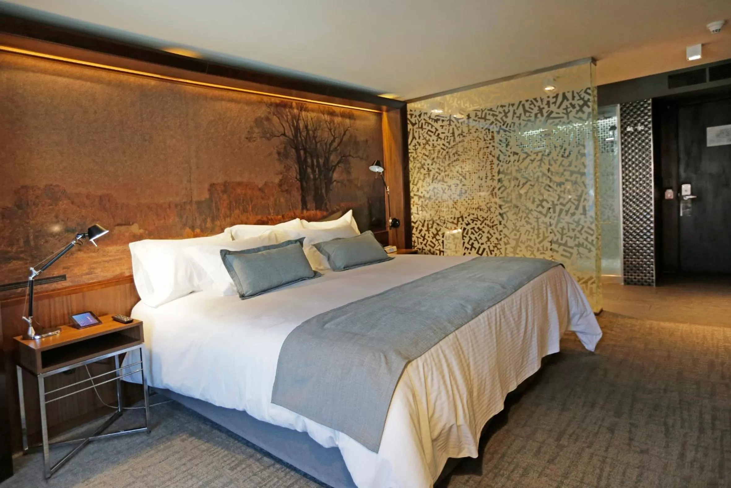 Bedroom, Bed in Hotel Cumbres Lastarria