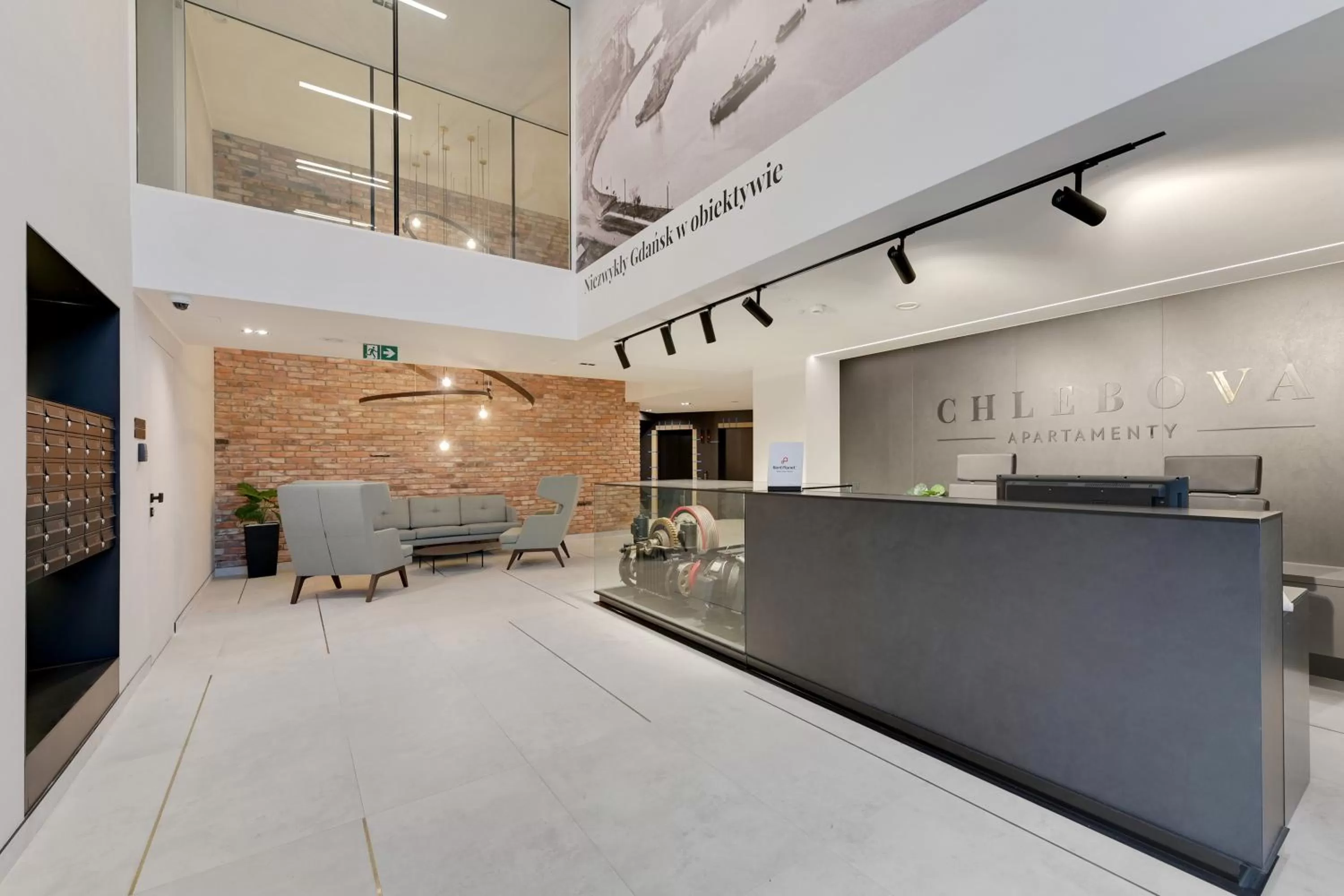 Lobby or reception in RentPlanet - Apartamenty Chlebova