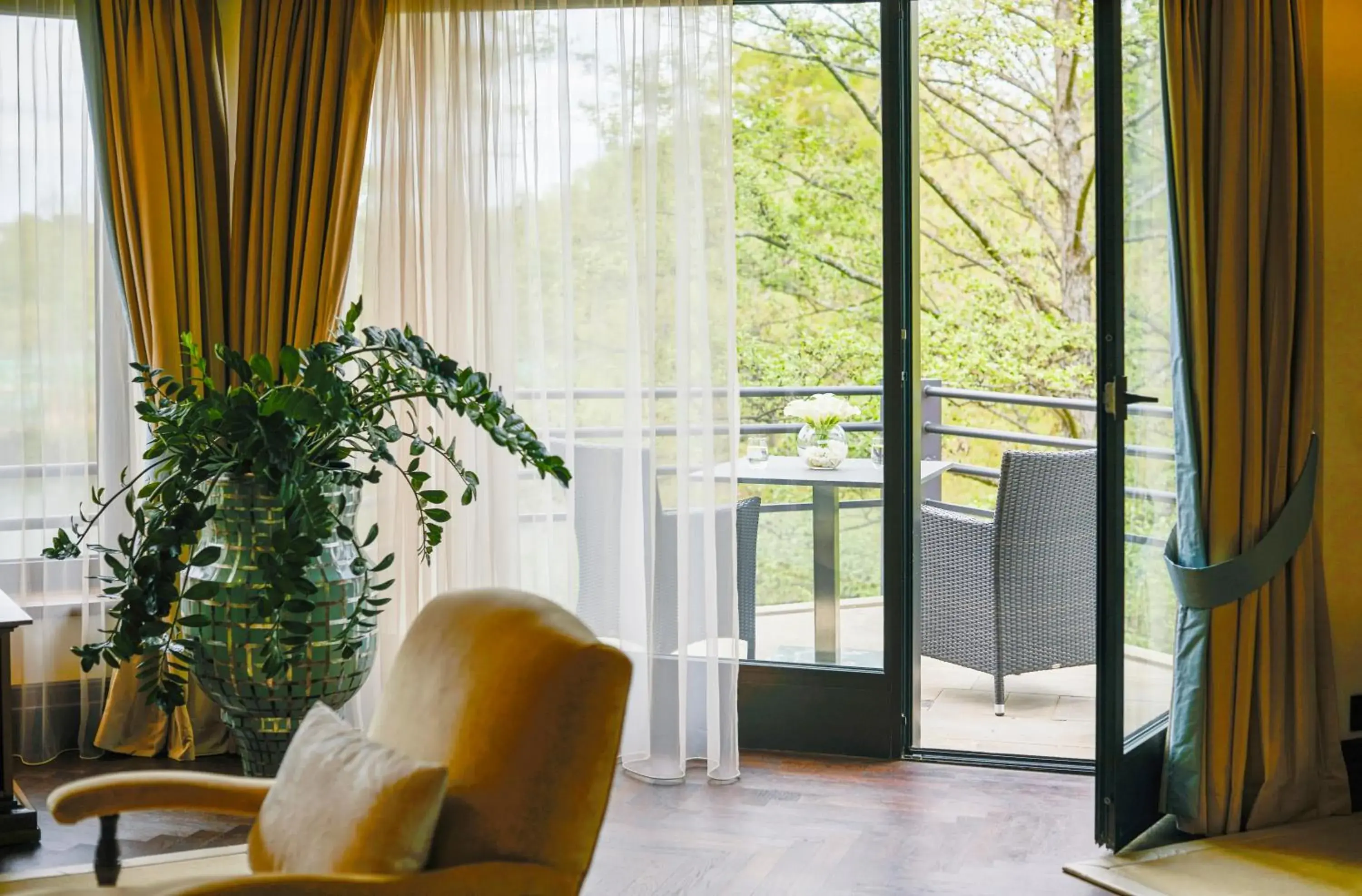 Balcony/Terrace in Kempinski Hotel Frankfurt Gravenbruch