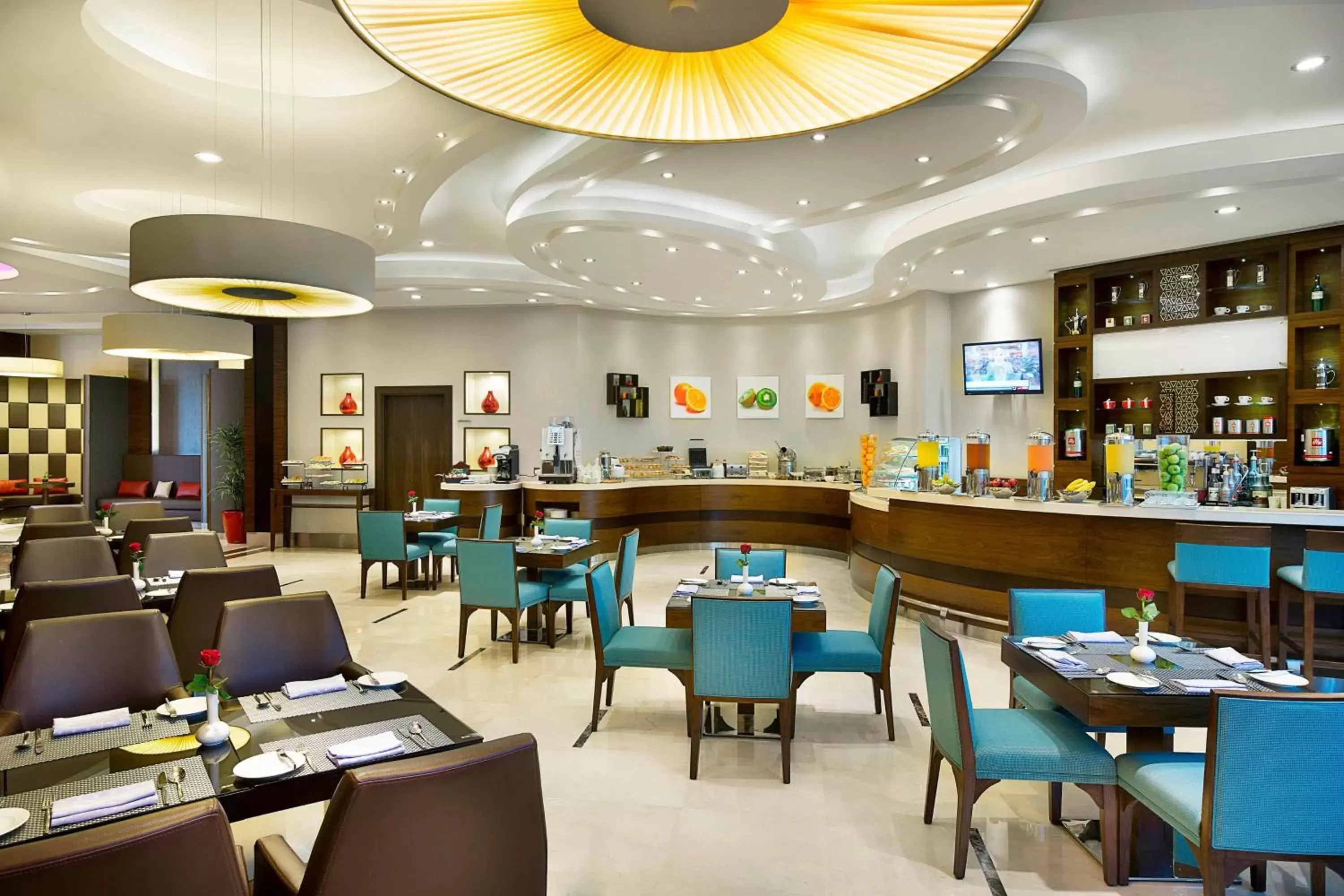 Lobby or reception, Restaurant/Places to Eat in Residence Inn by Marriott Jazan