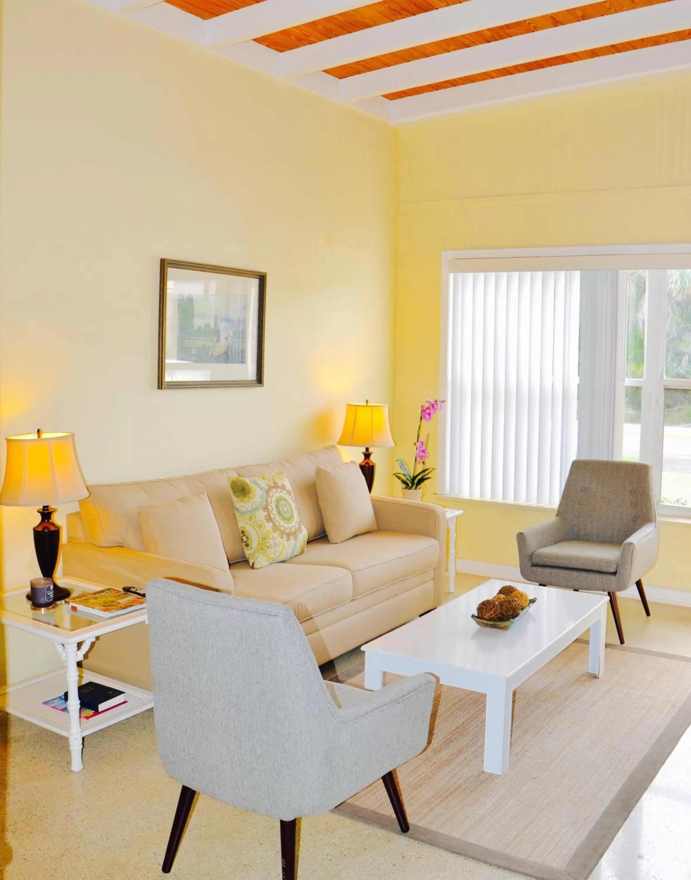 Living room, Seating Area in Sea Turtle Inn