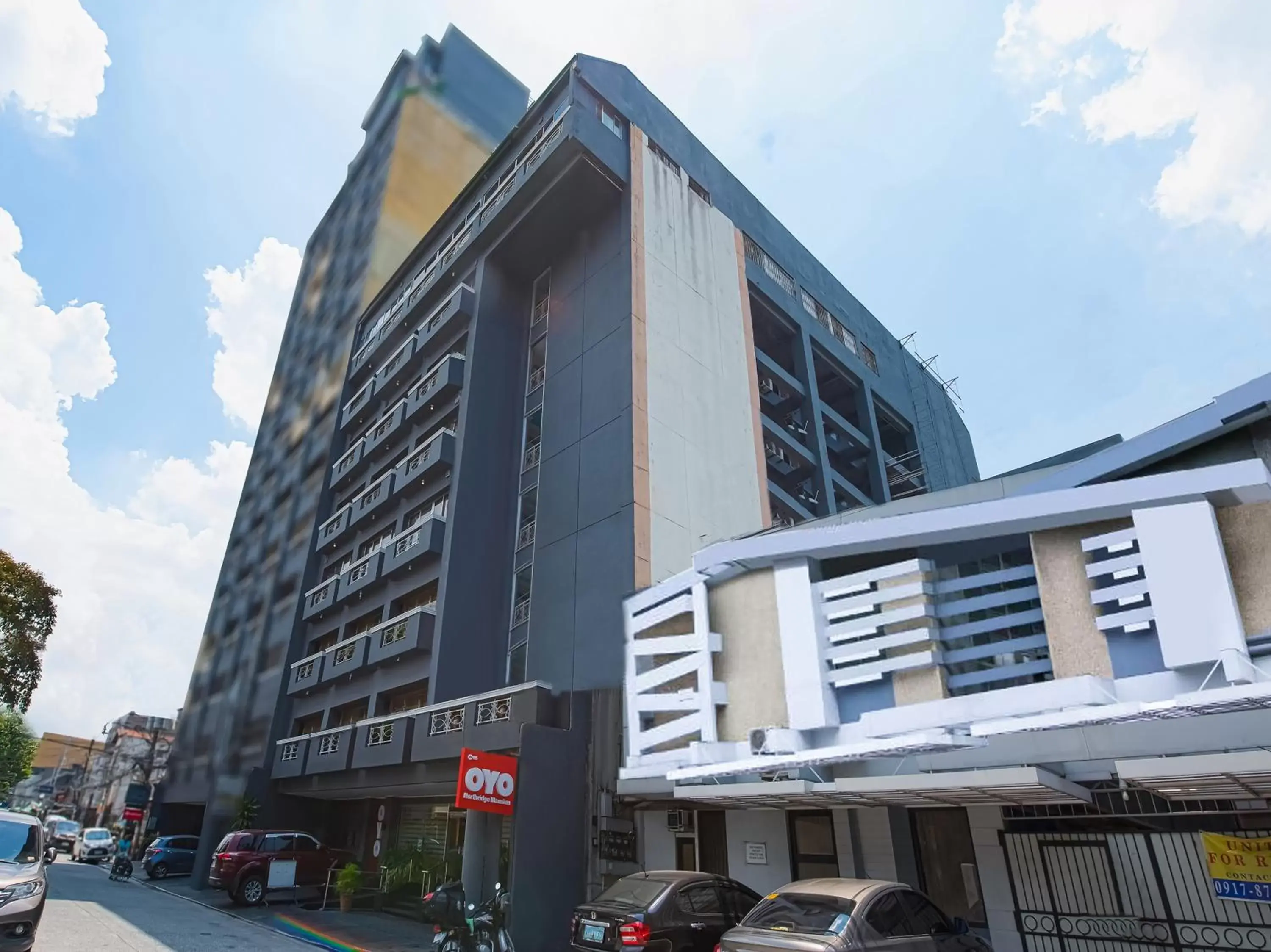 Facade/entrance, Property Building in OYO 115 Northridge Mansions