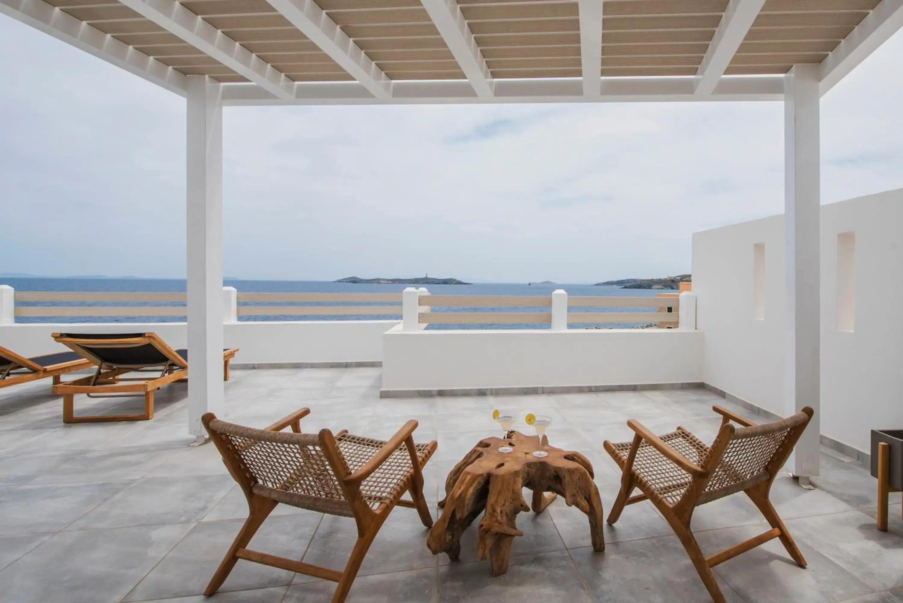 Balcony/Terrace in Hotel Hermes