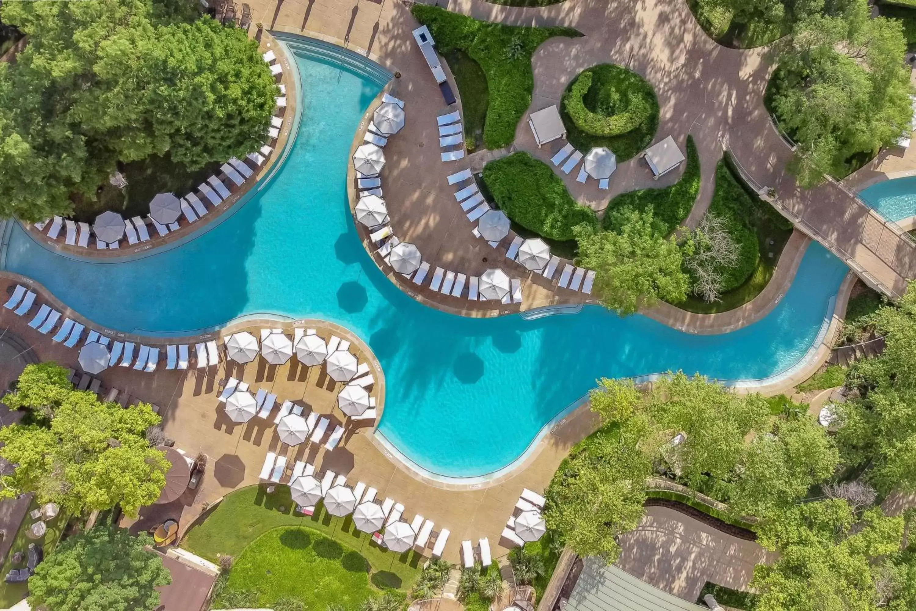 Swimming pool, Pool View in The Las Colinas Resort, Dallas